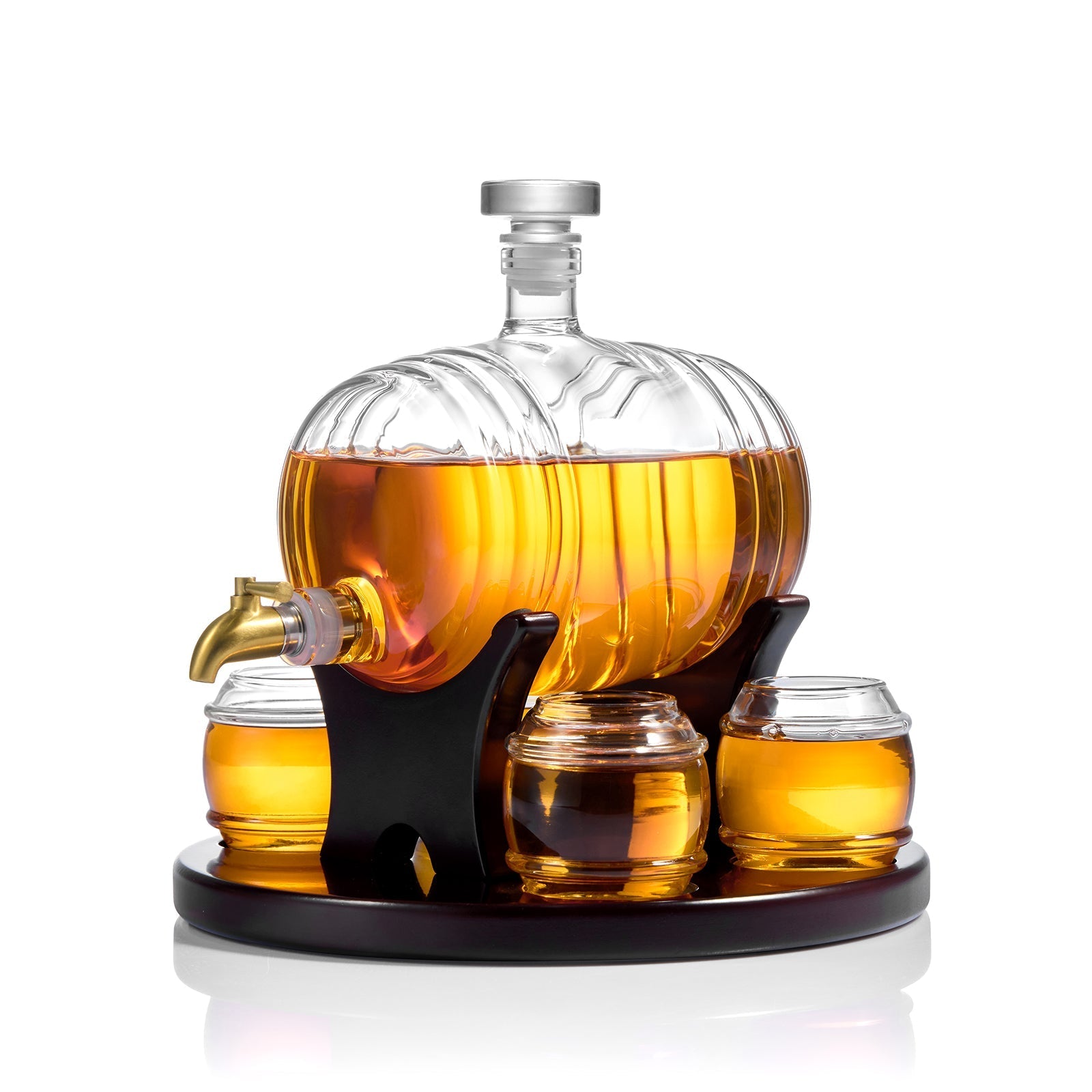 Barrel Whiskey Decanter Set - Overture Gifts