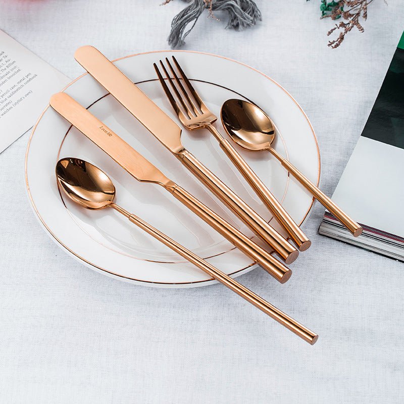 Barton Luxury Gold Cutlery Set | 3CARATS - Overture Gifts