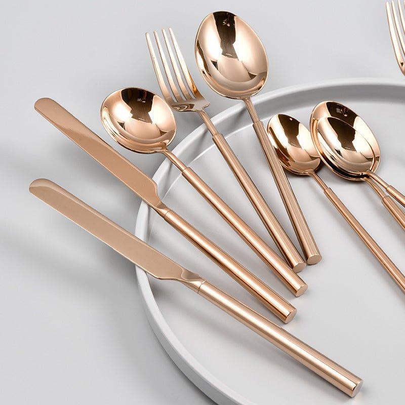 Barton Luxury Gold Cutlery Set | 3CARATS - Overture Gifts