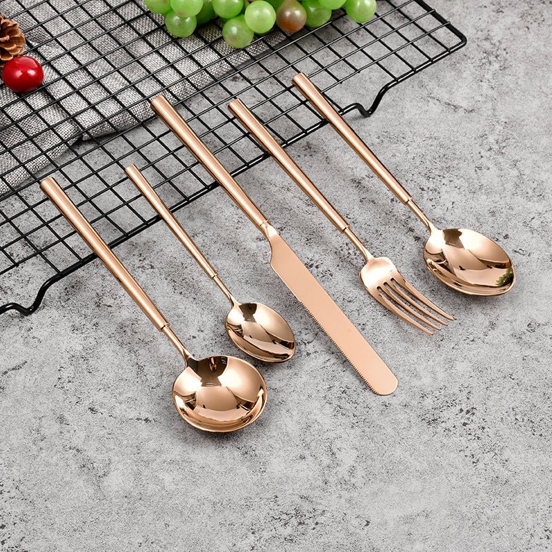 Barton Luxury Gold Cutlery Set | 3CARATS - Overture Gifts