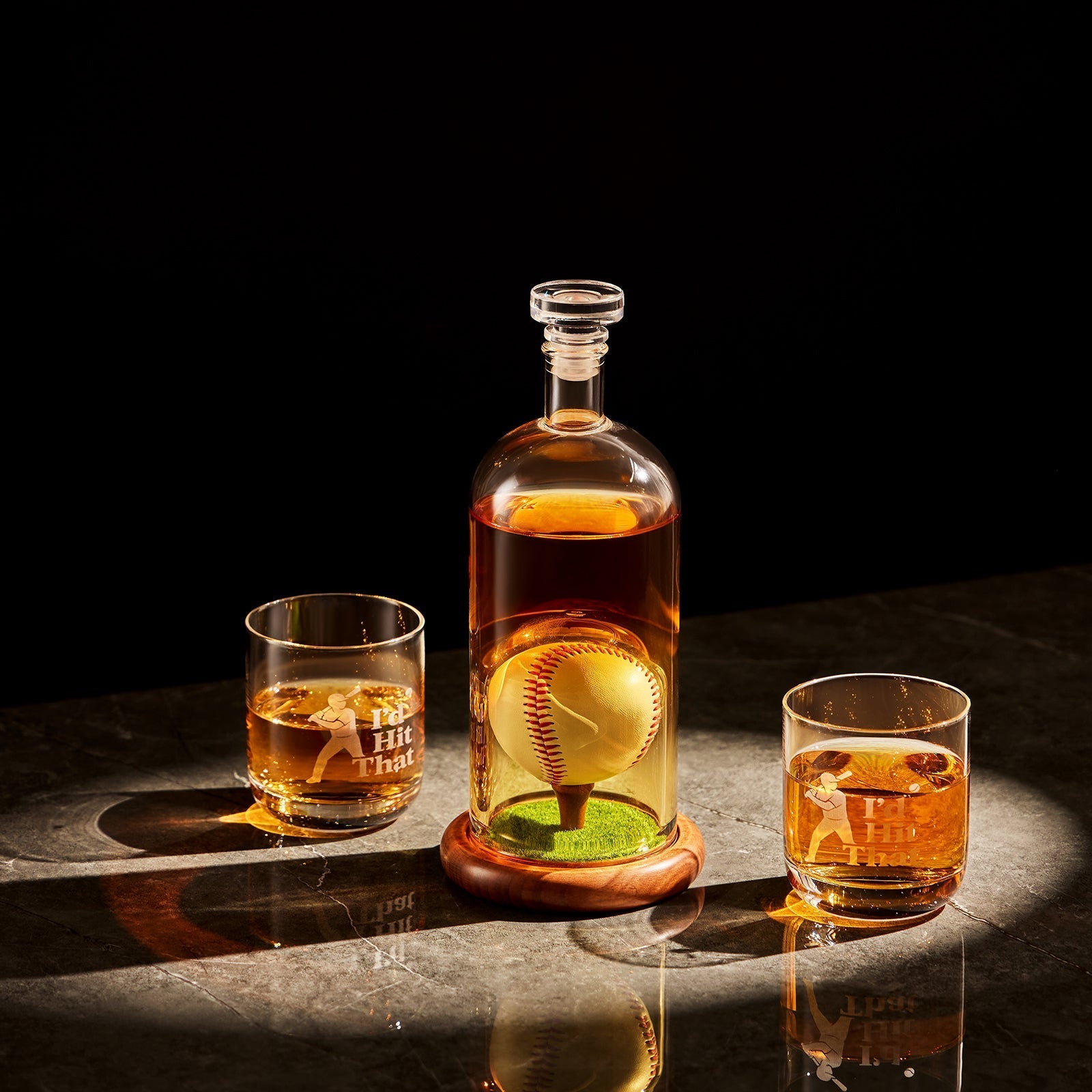 Baseball Decanter Set - Overture Gifts