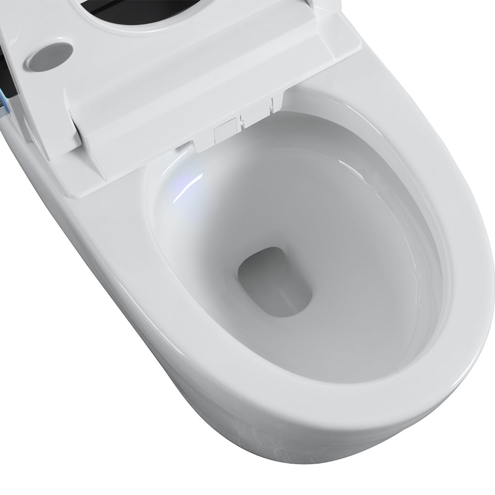 Tankless Smart Toilet With Bidet Built In, One-piece Bidet Toilet Seat, Auto ...
