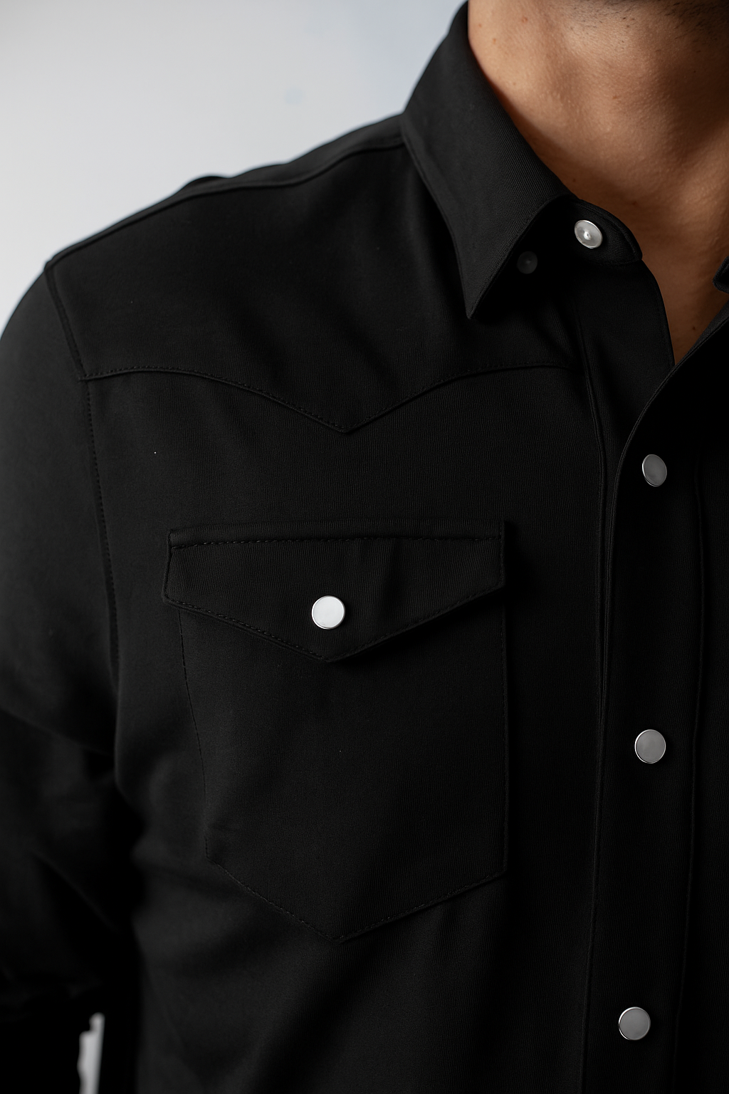 Buki’s Cinqo Western Tech Shirt - Black - Men
