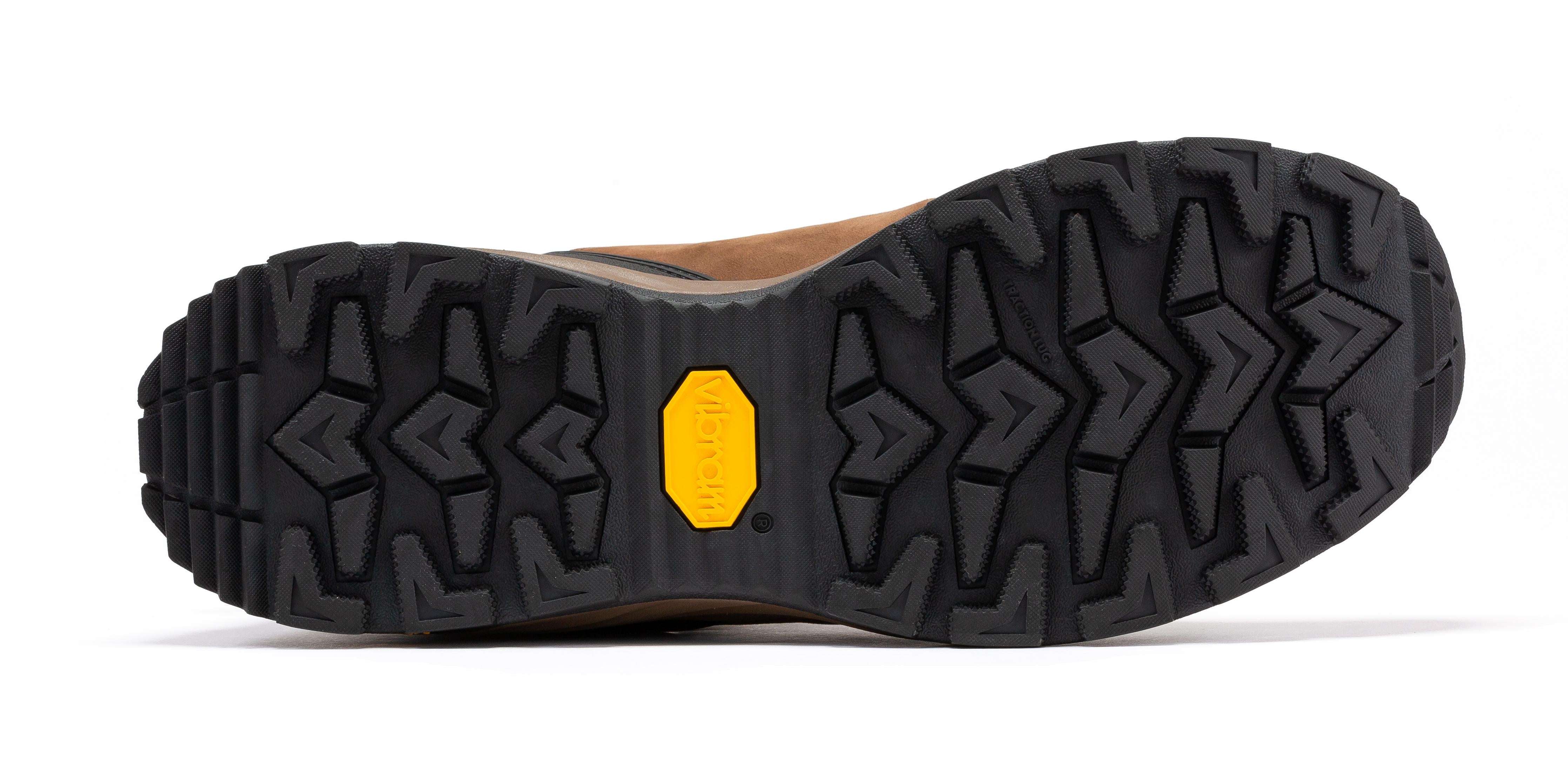 Botas Pro Brown 6 Inch Waterproof Hiking Boots with VIBRAM® Traction Lug Outsole BP22121
