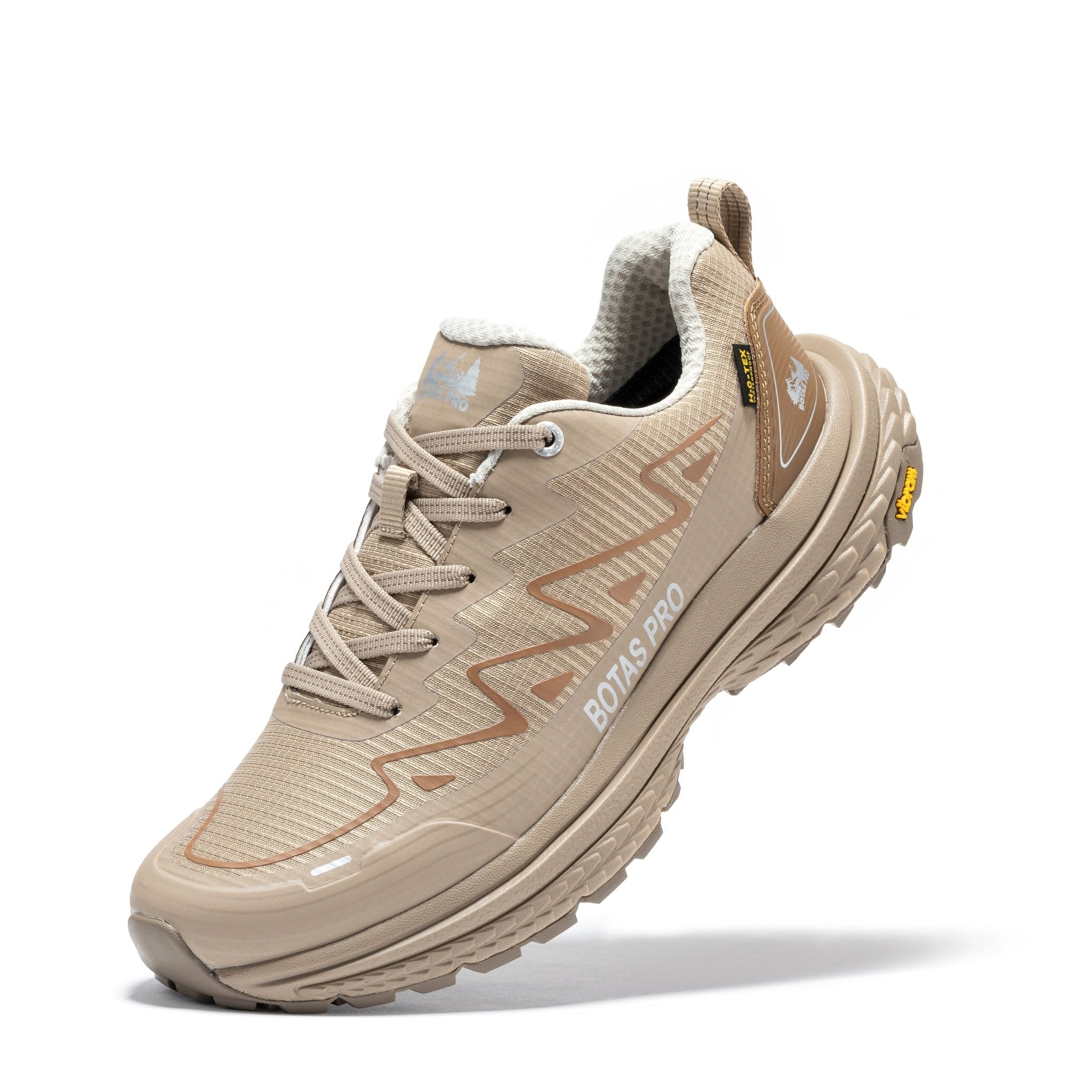 Botas Pro Khaki 4 Inch Waterproof Outdoor Shoes BP251KI - Overture Gifts