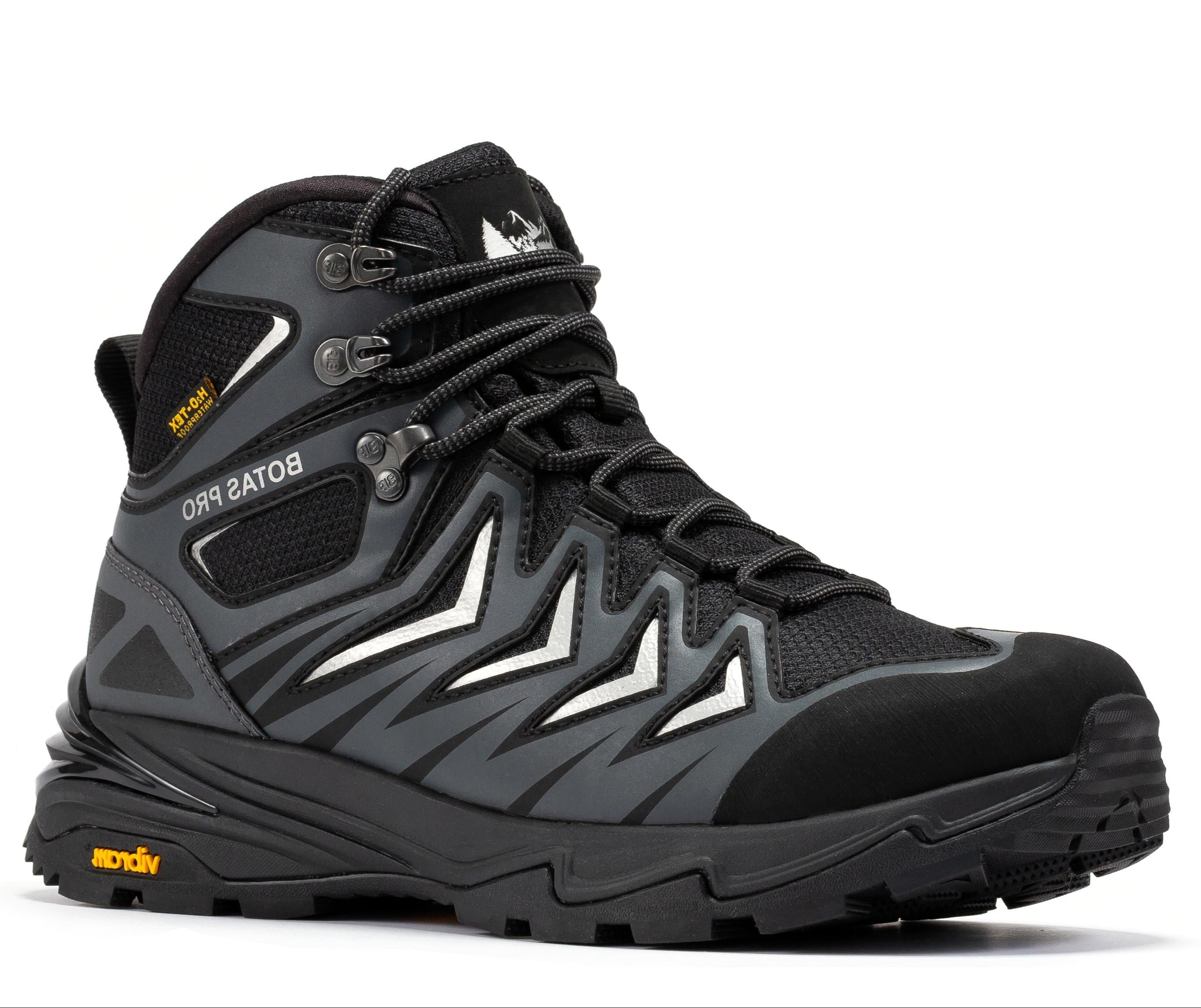 Botas Pro Metallic 6 Inch Waterproof Hiking Boots with VIBRAM® Traction Lug Outsole BP22110