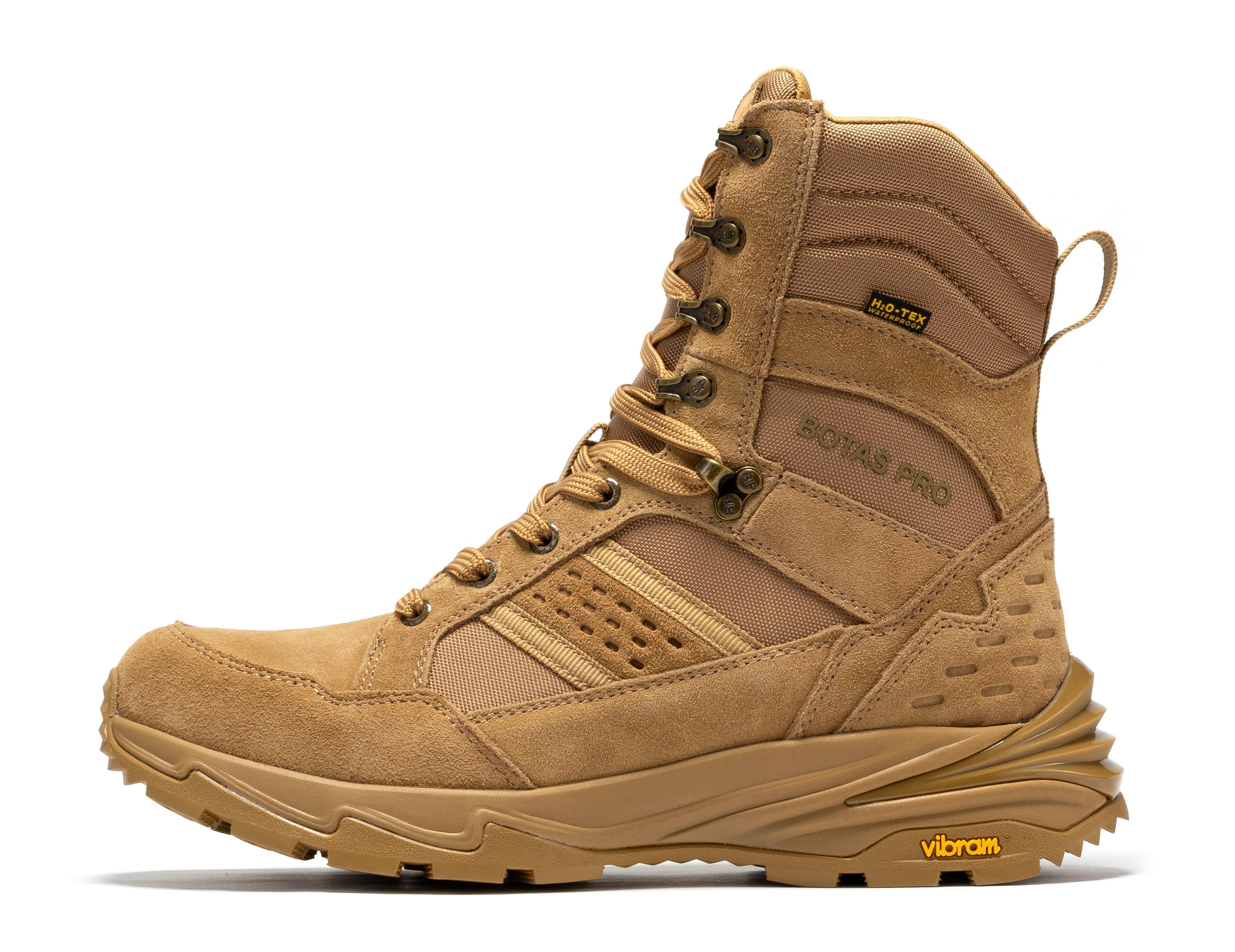 Botas Pro Sand 8 Inch Waterproof Tactical Boots with VIBRAM® Traction Lug Outsole BP22810
