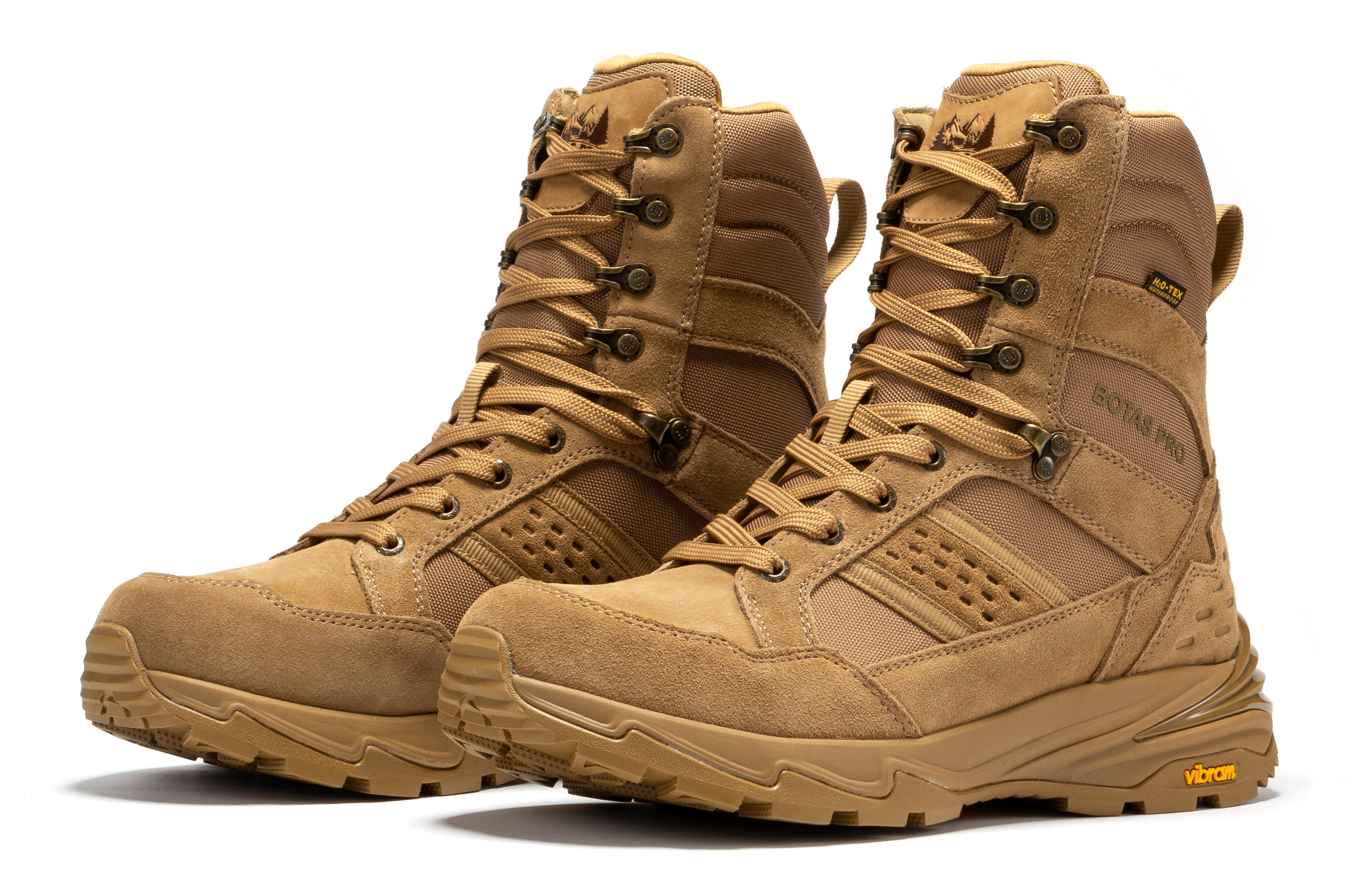 Botas Pro Sand 8 Inch Waterproof Tactical Boots with VIBRAM® Traction Lug Outsole BP22810
