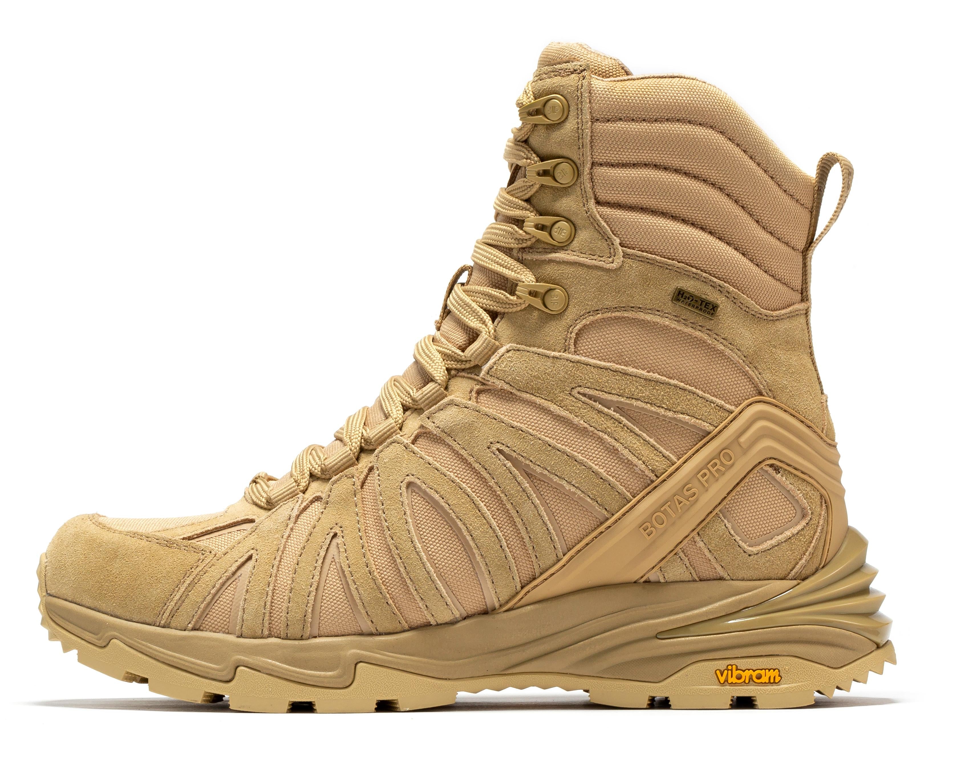 Botas Pro Sand 8 Inch Waterproof Tactical Boots with VIBRAM® Traction Lug Outsole BP22820