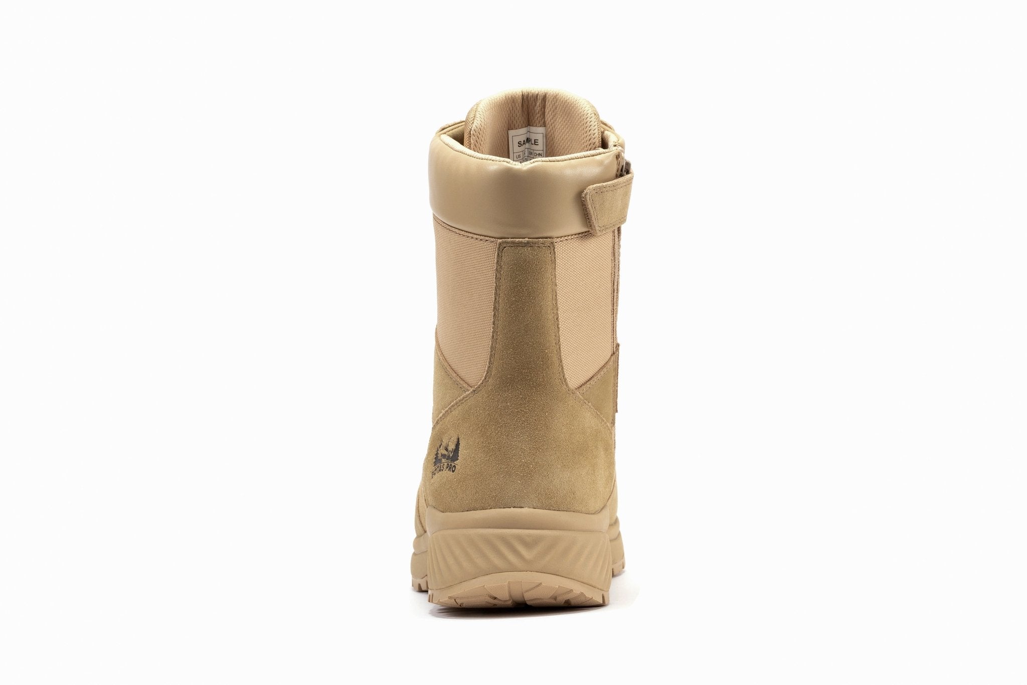 Botas Pro Sand Men's 8 inch Side Zipper Military Tactical Boots BP701 - Overture Gifts