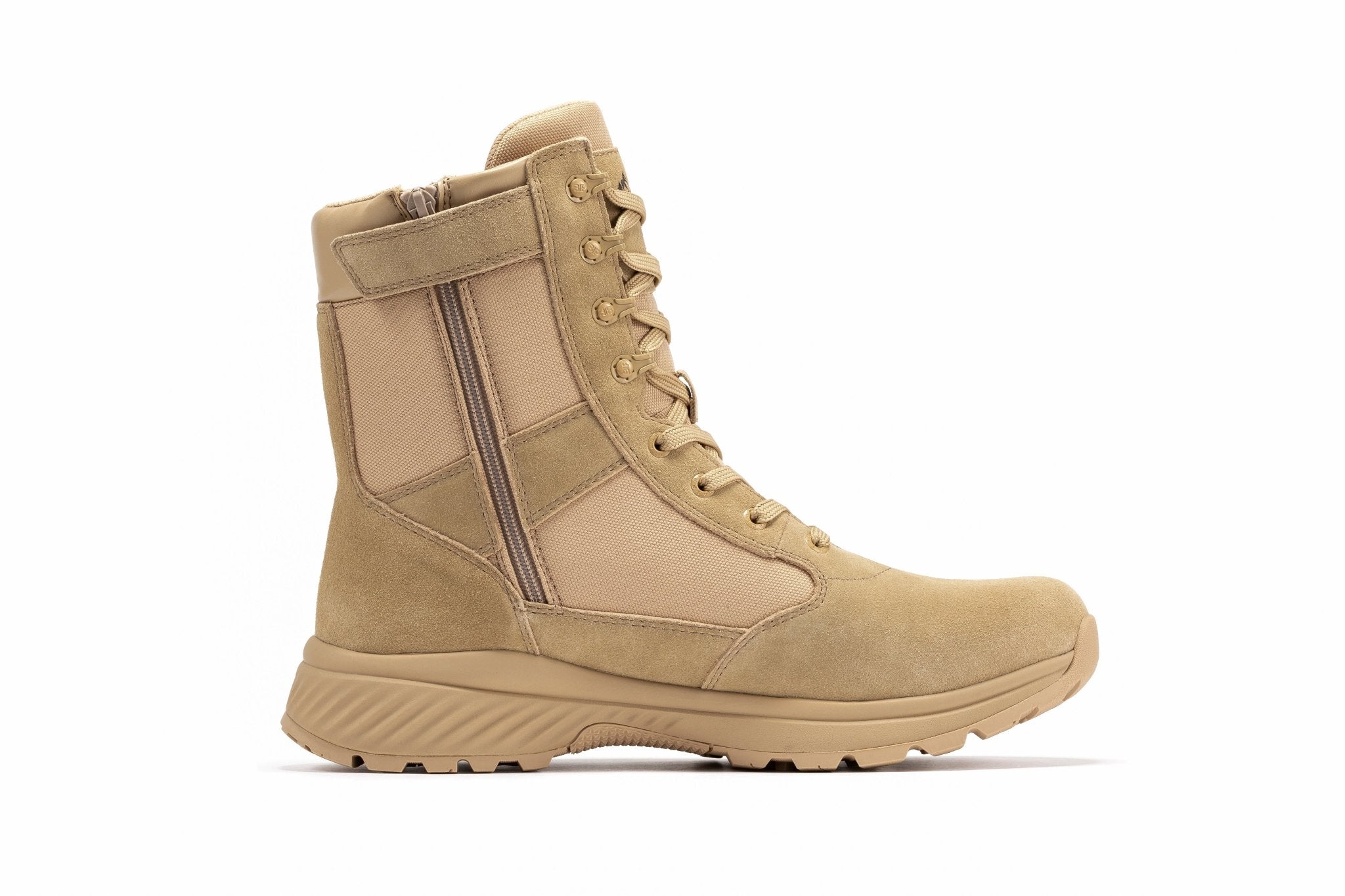 Botas Pro Sand Men's 8 inch Side Zipper Military Tactical Boots BP701 - Overture Gifts