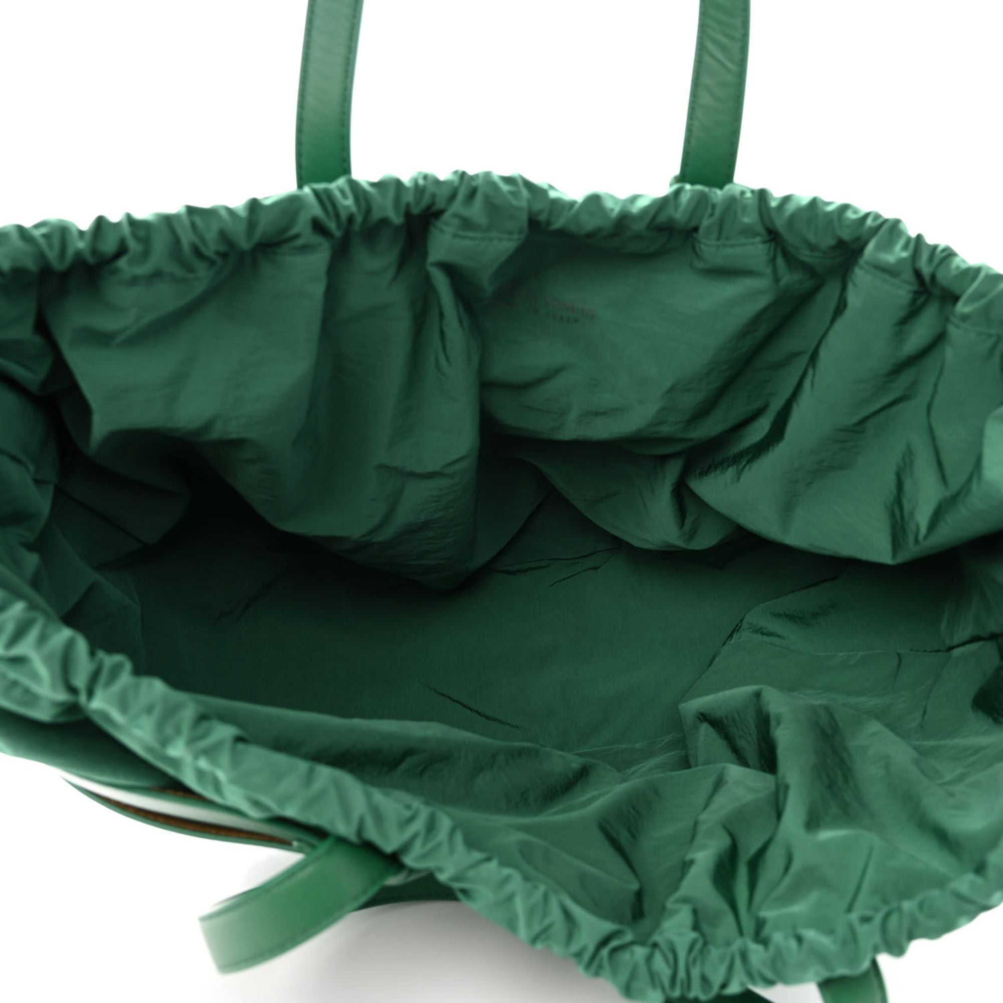 Bottega Veneta The Shell Bag Racing Green French Calfskin Shoulder Bag