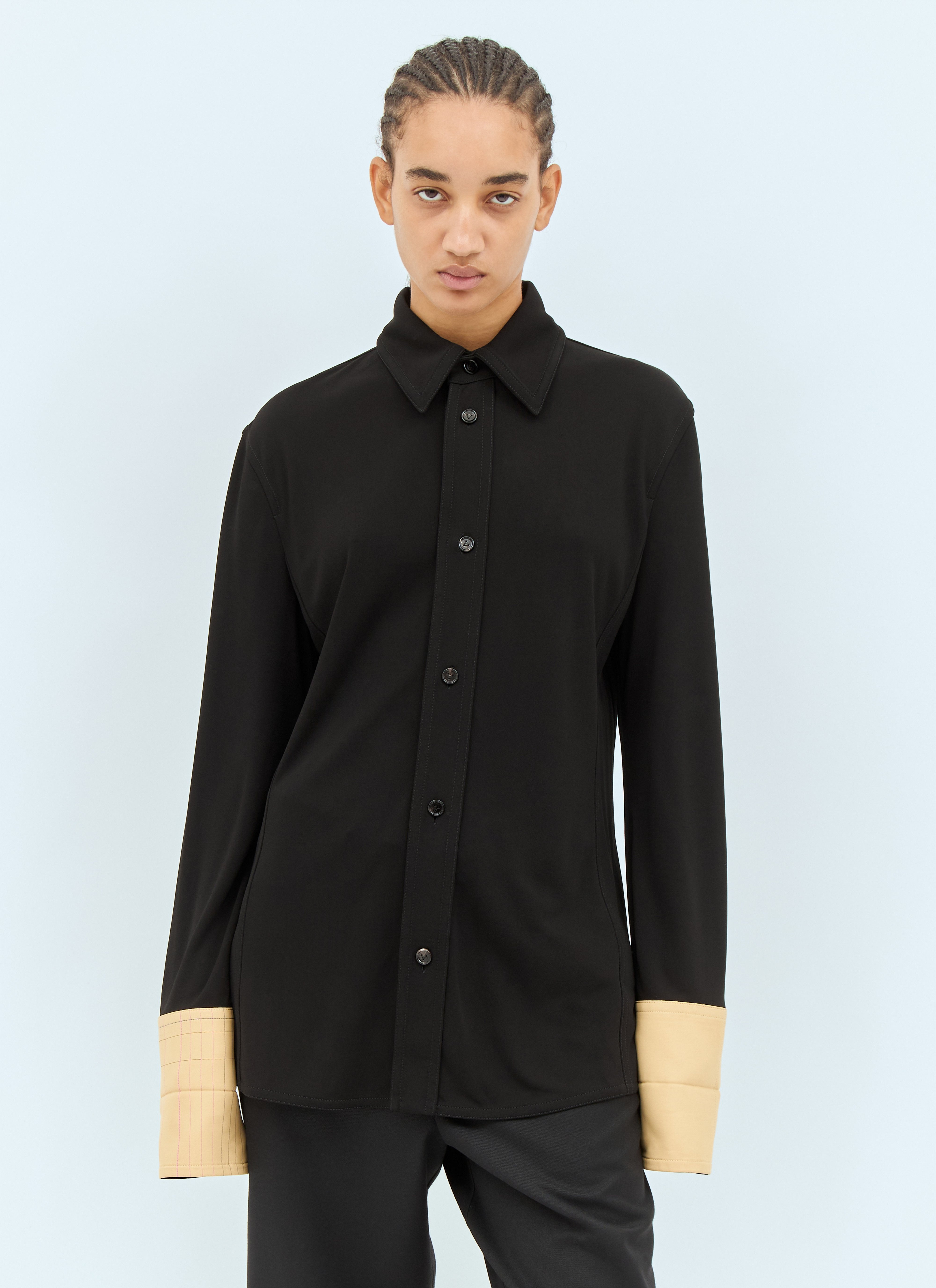 Bottega Veneta Women Fluid Long-Sleeve Shirt