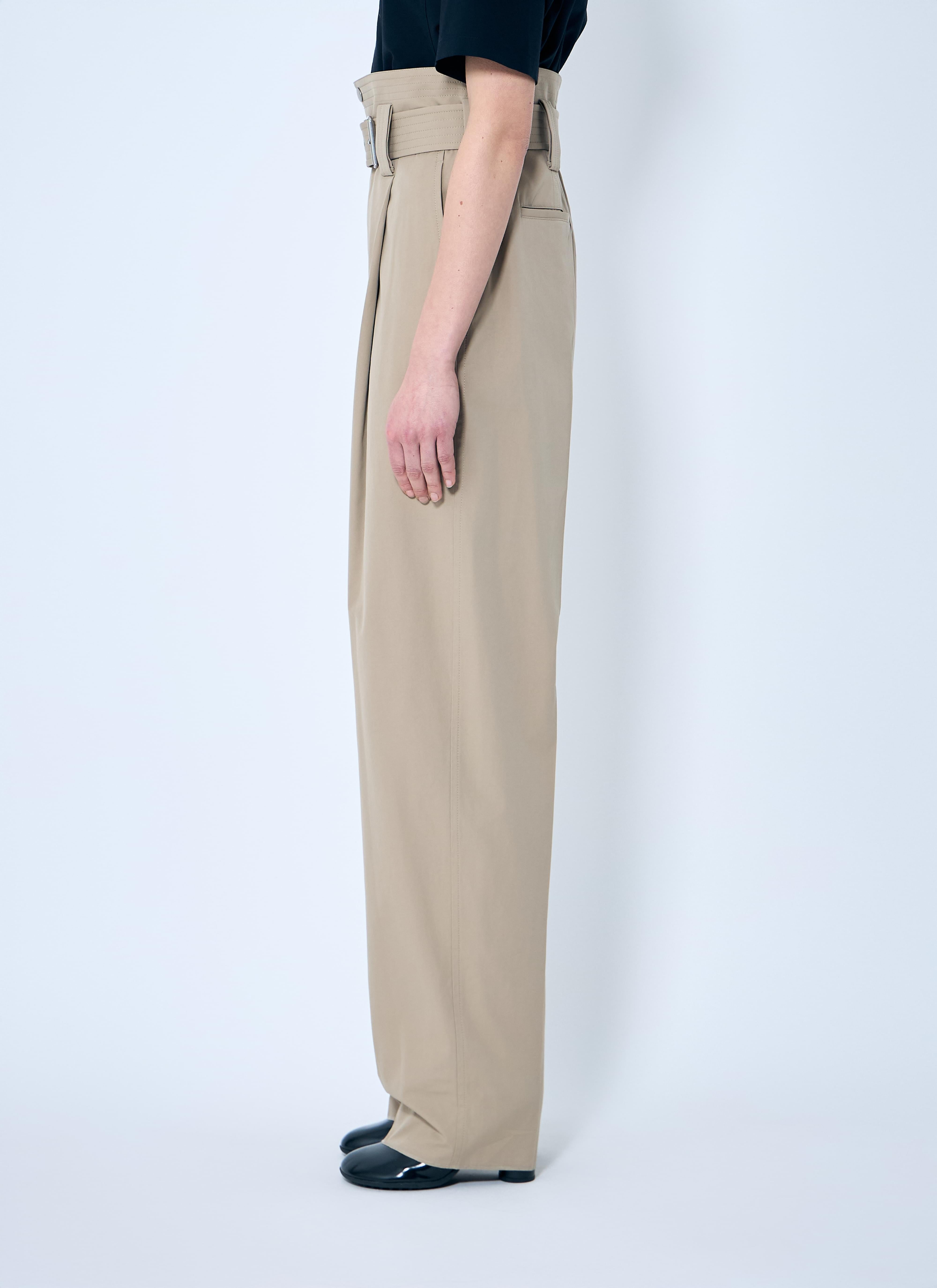 Bottega Veneta Women Compact Cotton Pants