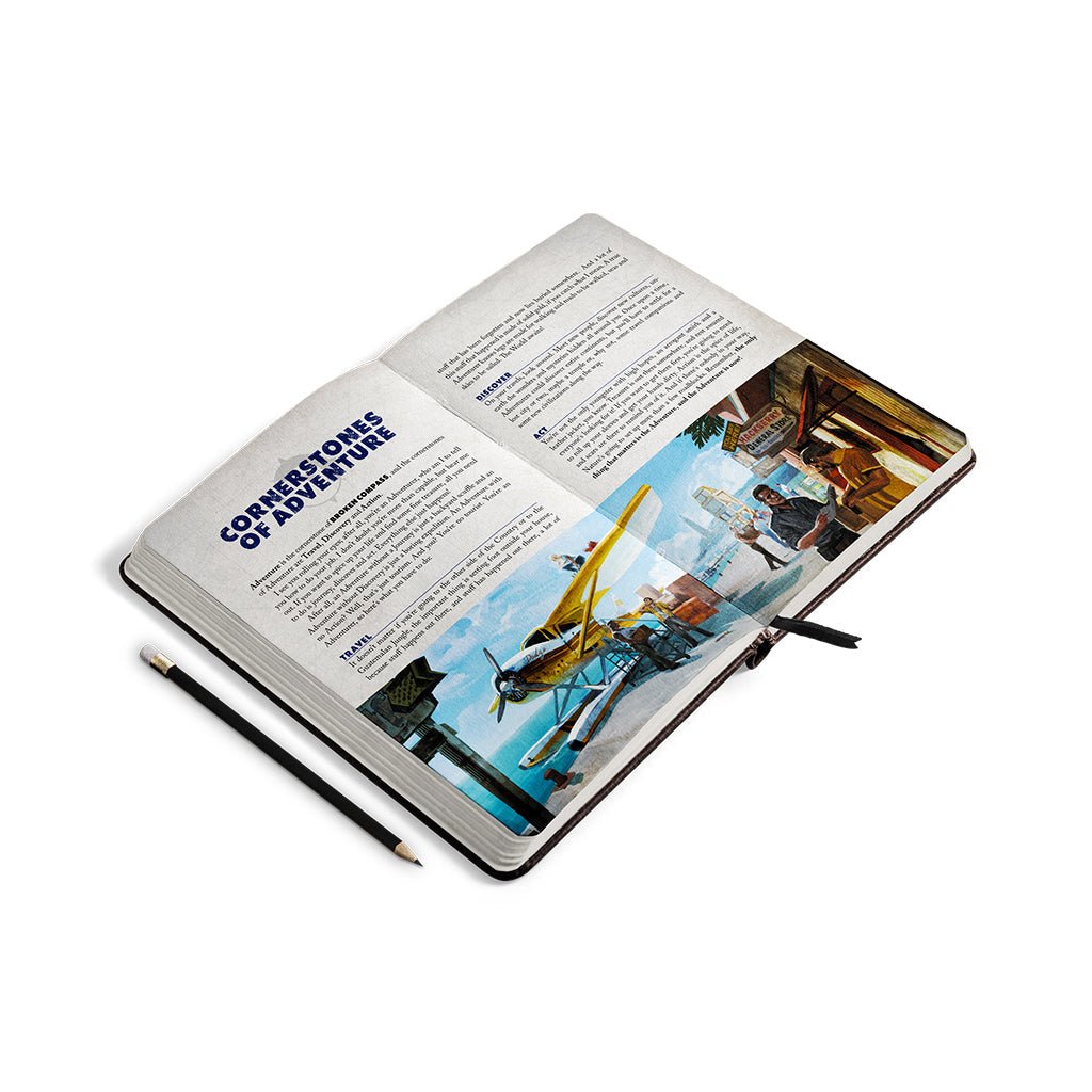 Broken Compass: Adventure Journal - Overture Gifts