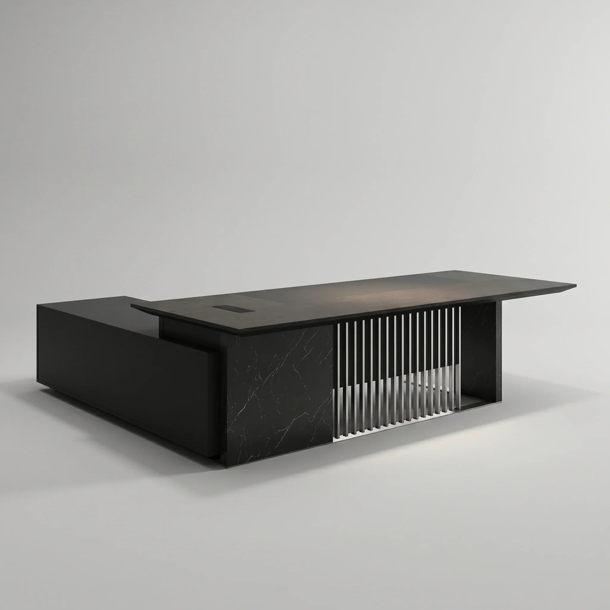 Buckler · Modern L-Shaped Desk - Overture Gifts