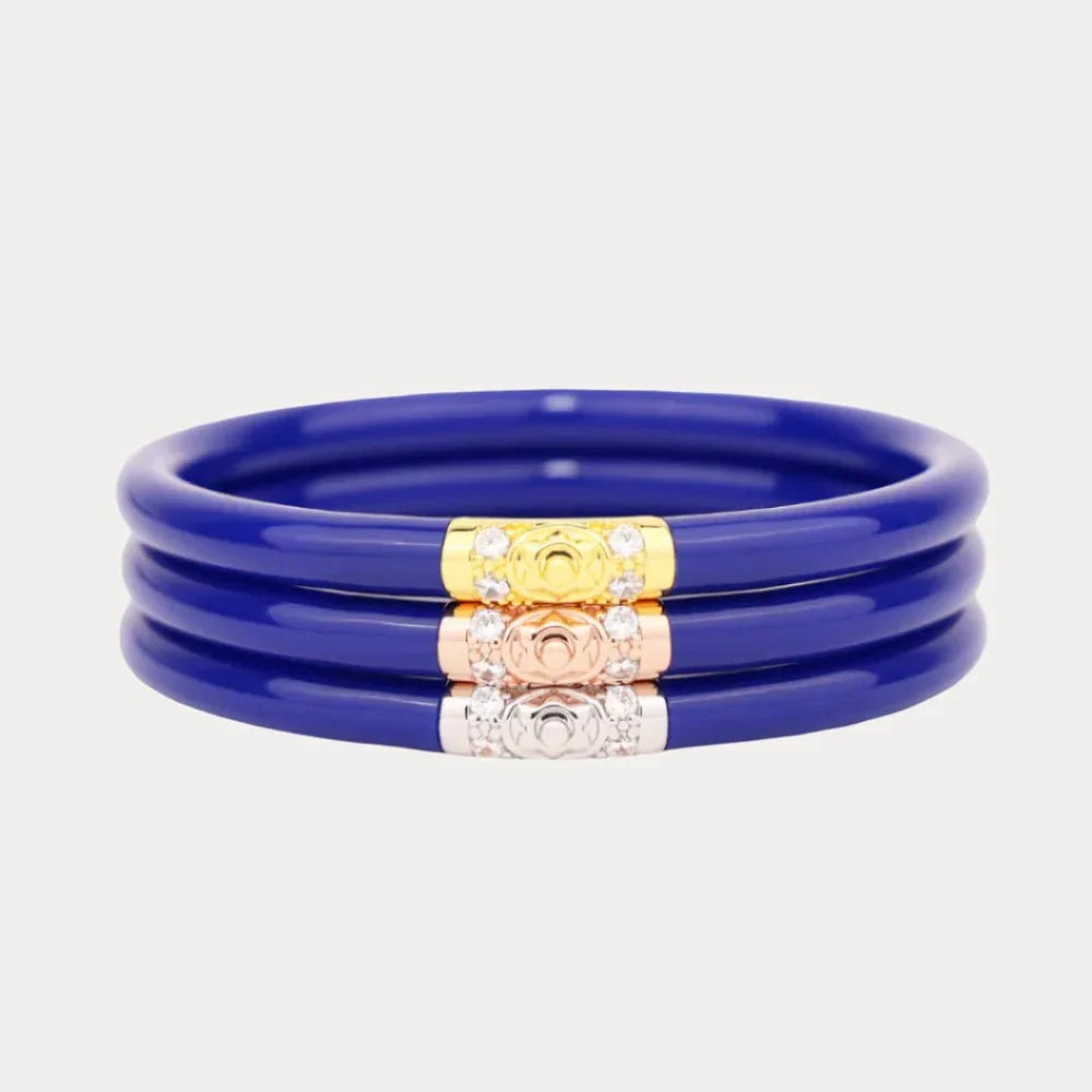 Budhagirl Three Kings All Weather Bangles® (AWB®) - Lapis