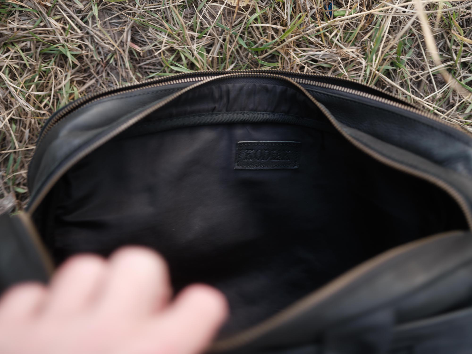 Buffalo Leather Pilot Bag - Overture Gifts