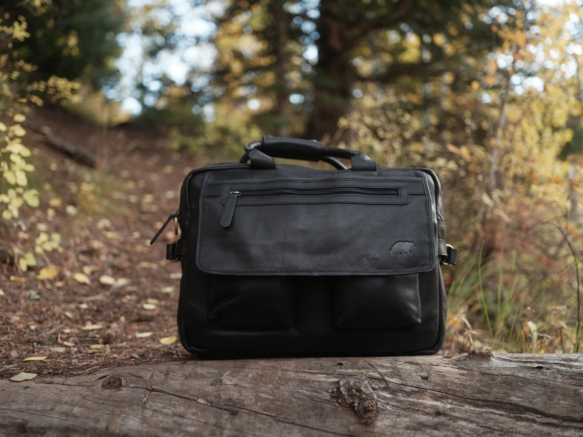 Buffalo Leather Pilot Bag - Overture Gifts