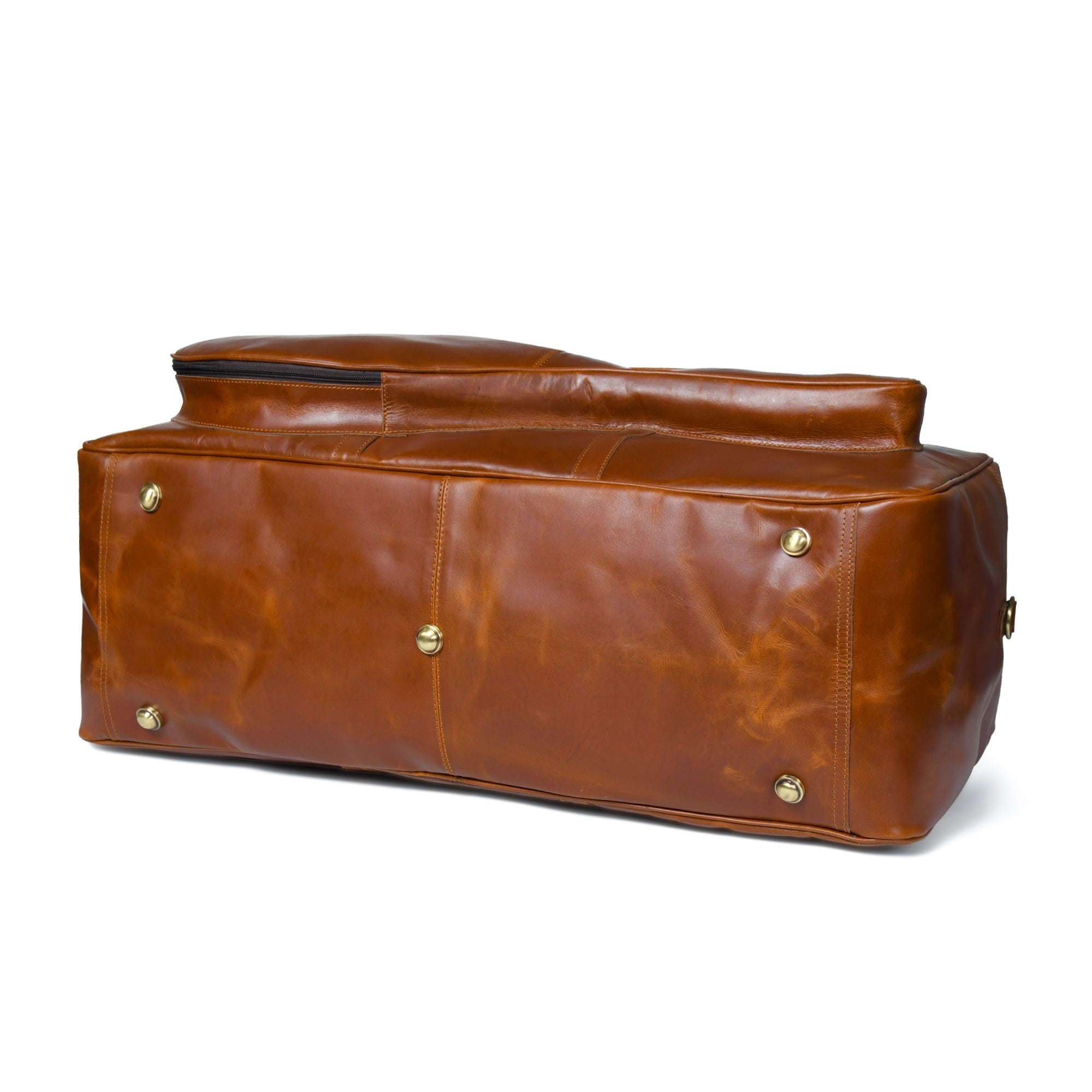 Buffalo Leather Tennis Duffle Bag - Overture Gifts