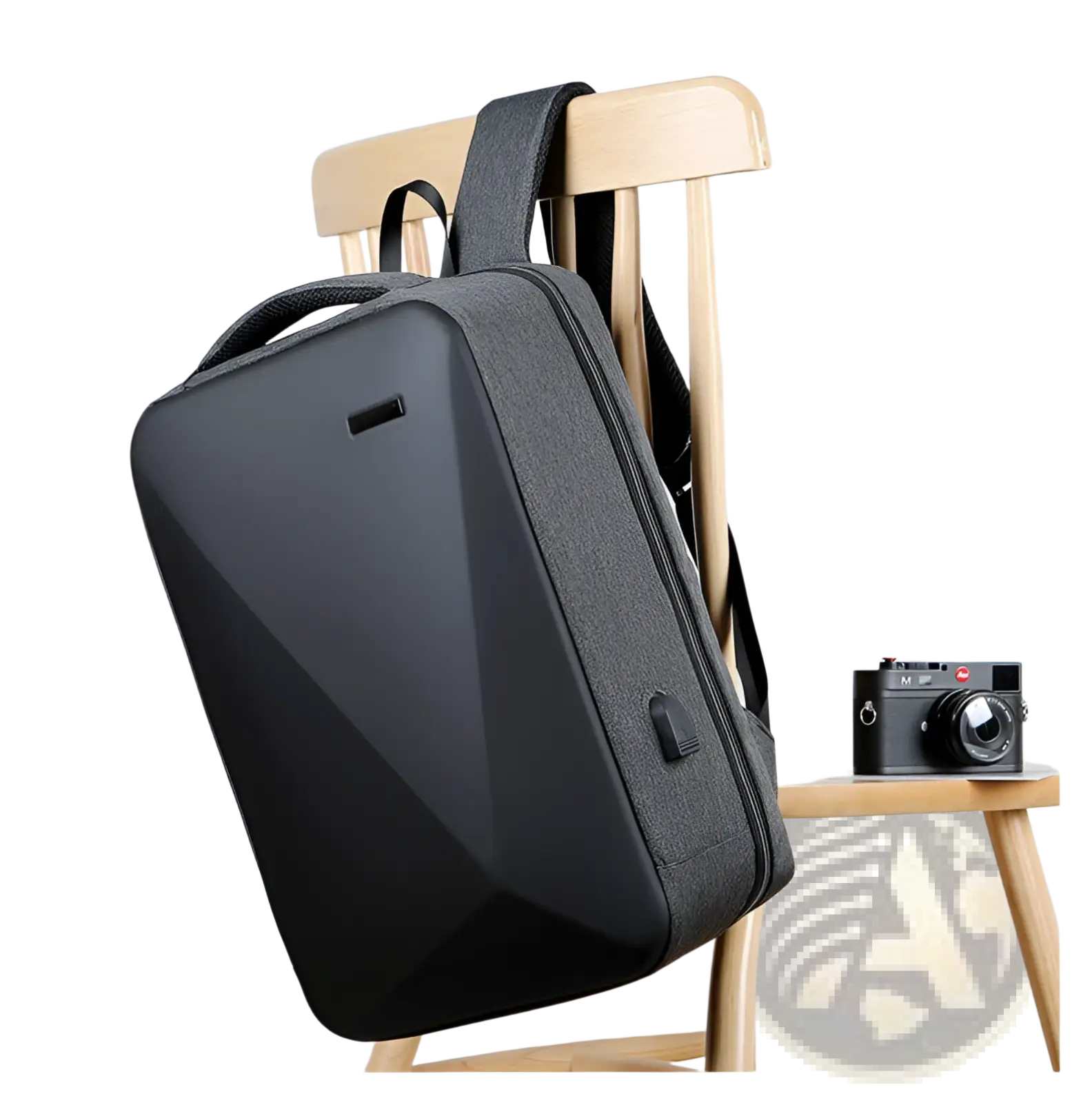 Business Laptop Backpack Usb Charging Port Oxford Cloth