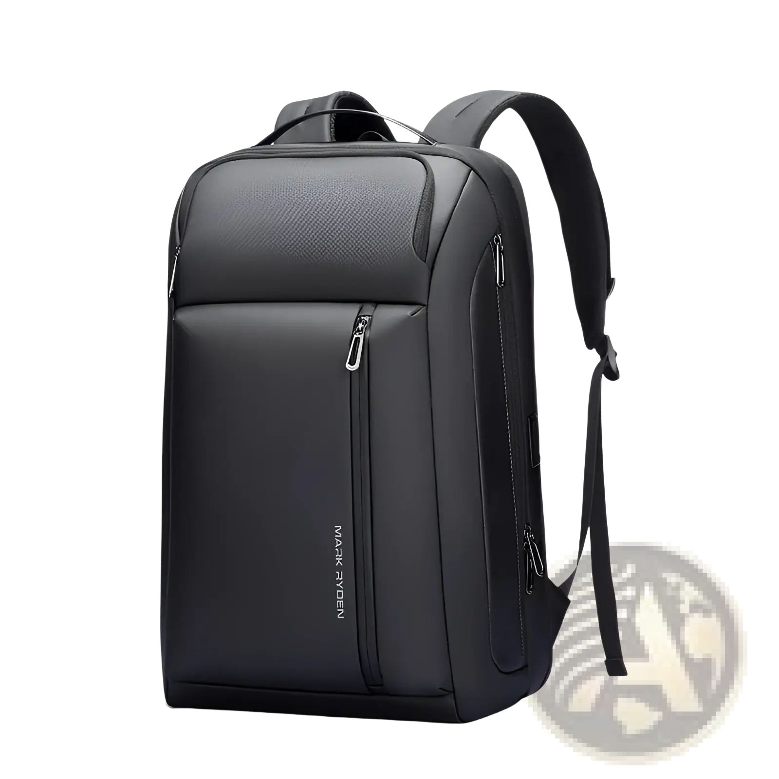 Business Travel Backpack Sleek Oxford Laptop Bag