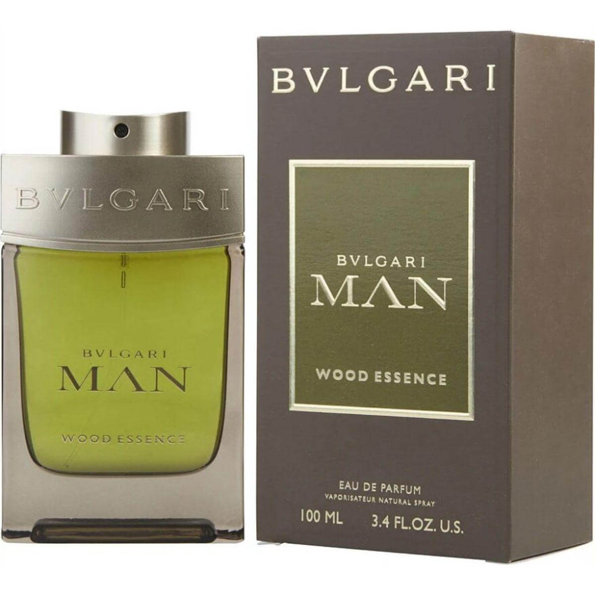 Bvlgari Man Wood Essence Eau De Parfum Spray for Men 3.4 oz