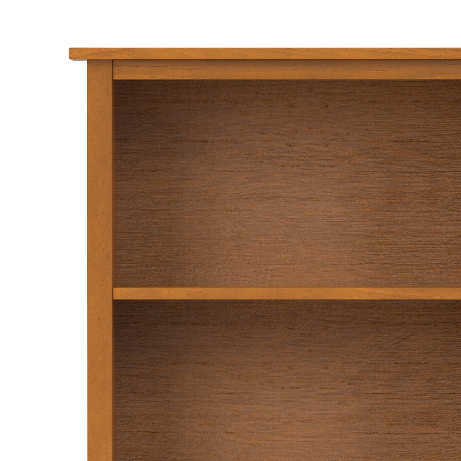 Warm Shaker 5 Shelf Bookcase