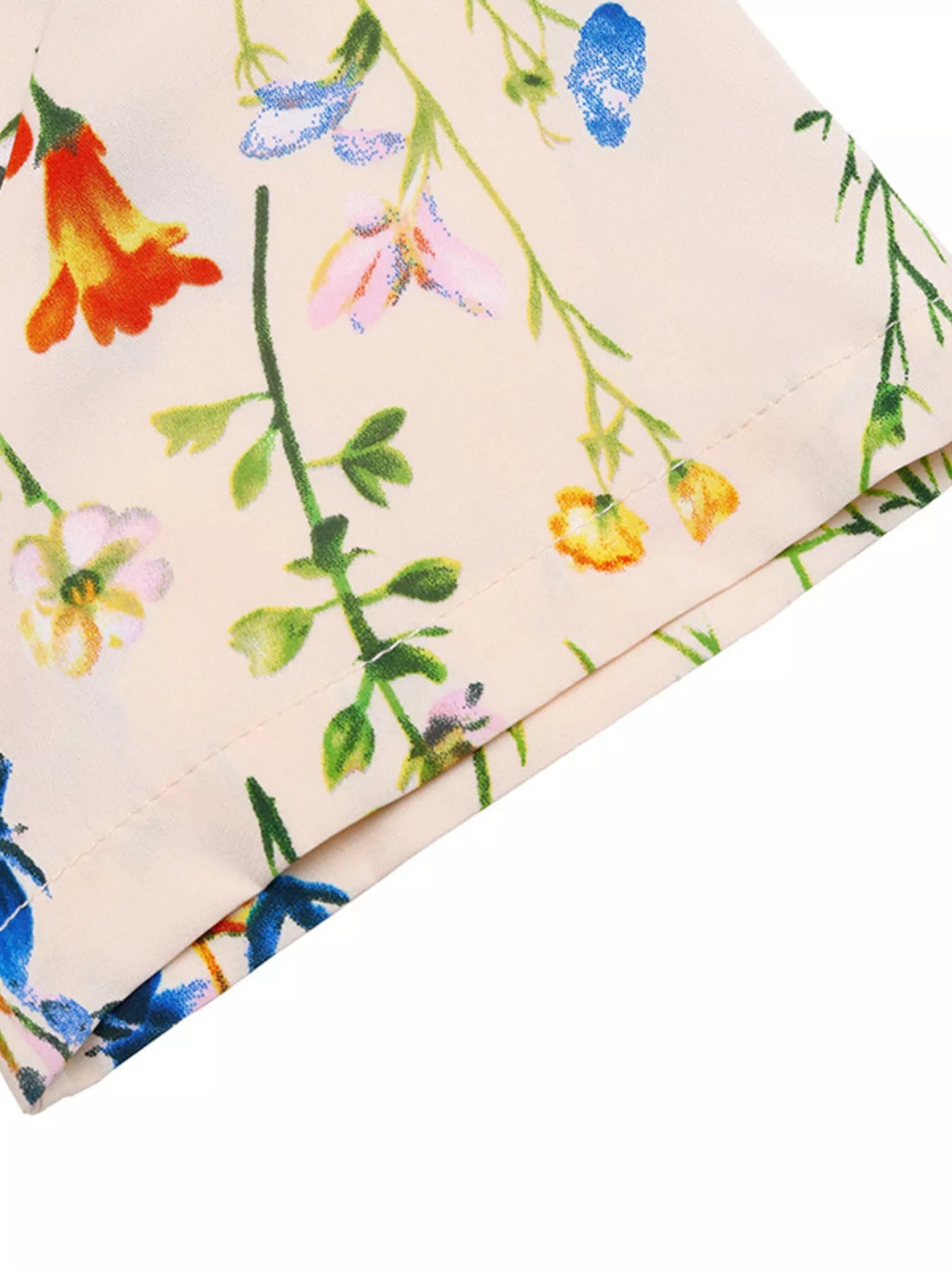 Floral Print Square Neck Casual Maxi Dress