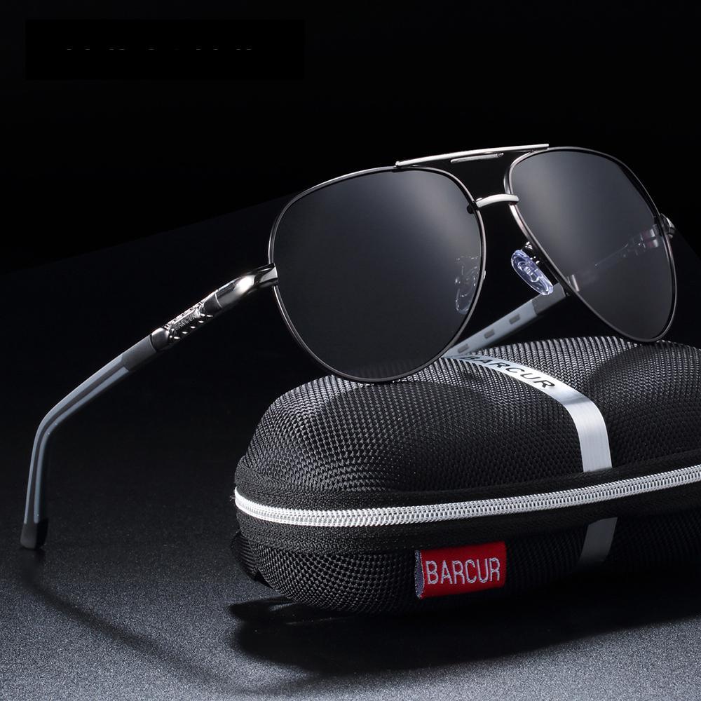 Retro Vintage Elegant Luxury Business High Quality Men Polarized Aviation Pilot Retro Classic Sunglasses With UV400 Protection