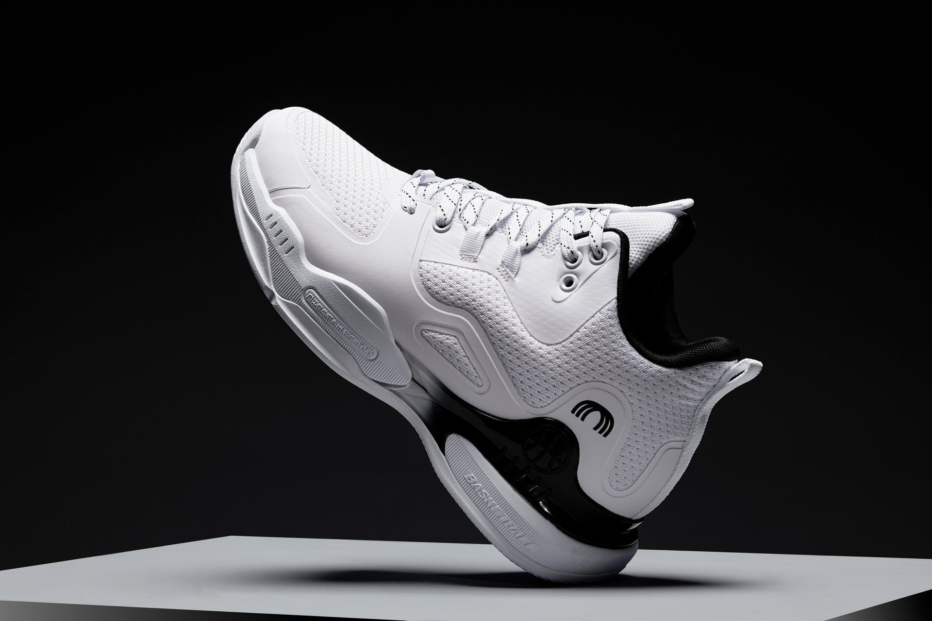 CALTO - Q394 - 3 Inches Taller (White/Black) - Basketball High-Top Sneakers - Overture Gifts