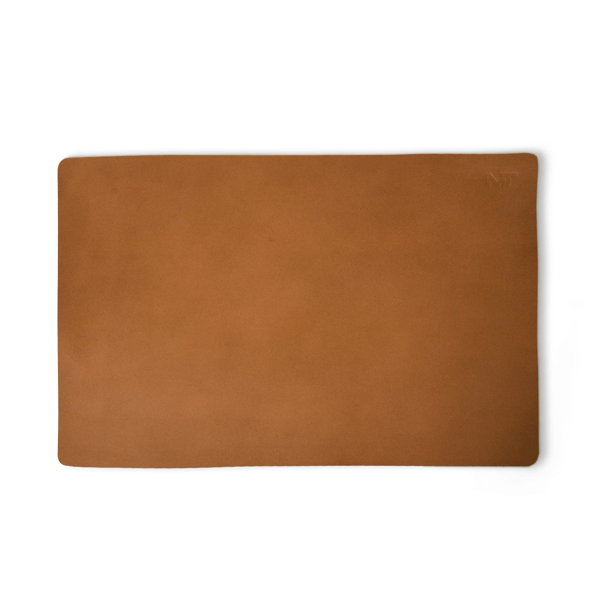 Caramel Luxe Leather Desk Mat + Mouse Pad - Overture Gifts
