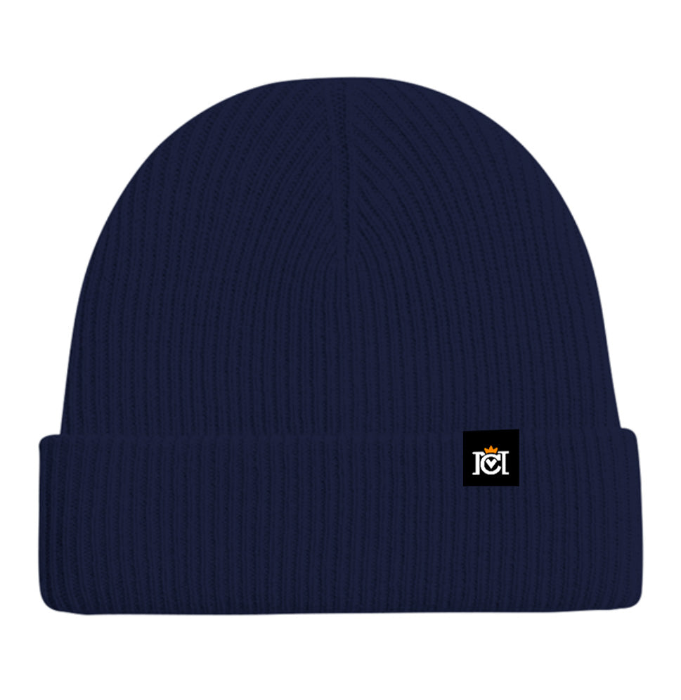 Branded Cashmere Wool Beanie