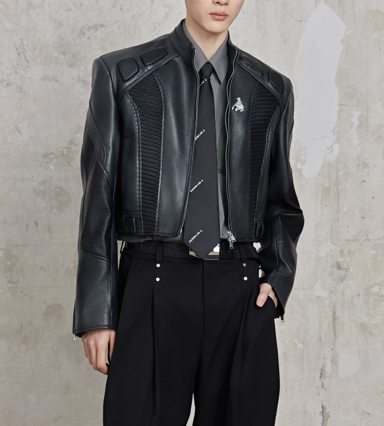 Original Akira Short Biker Leather Jacket