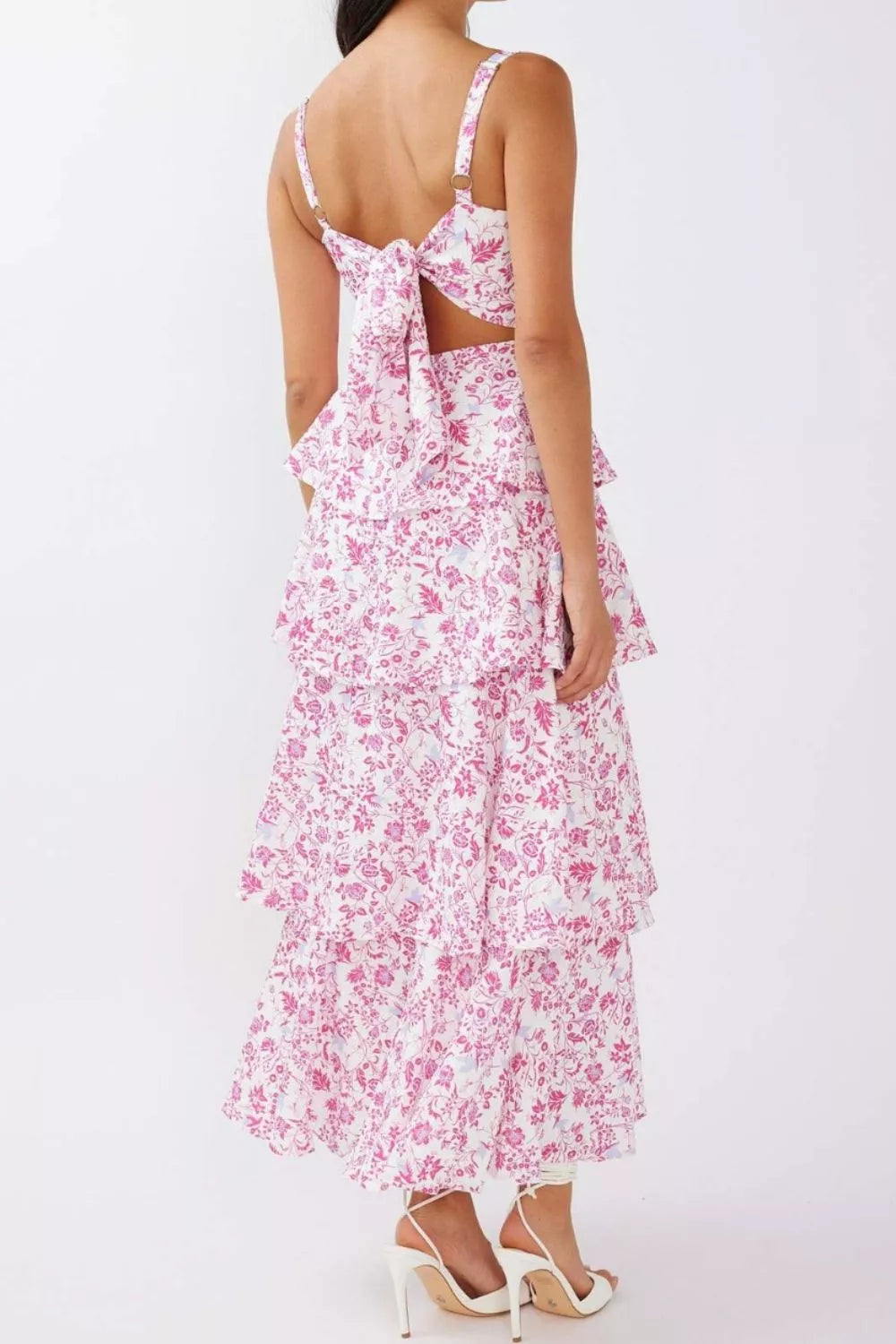 Floral Layered Maxi Dress