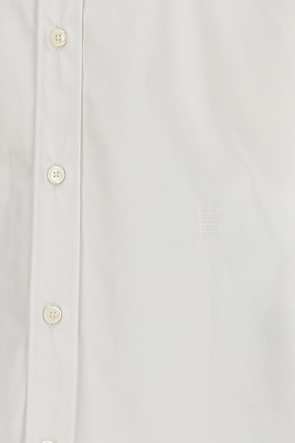 Givenchy Men Logo Embroidery Shirt