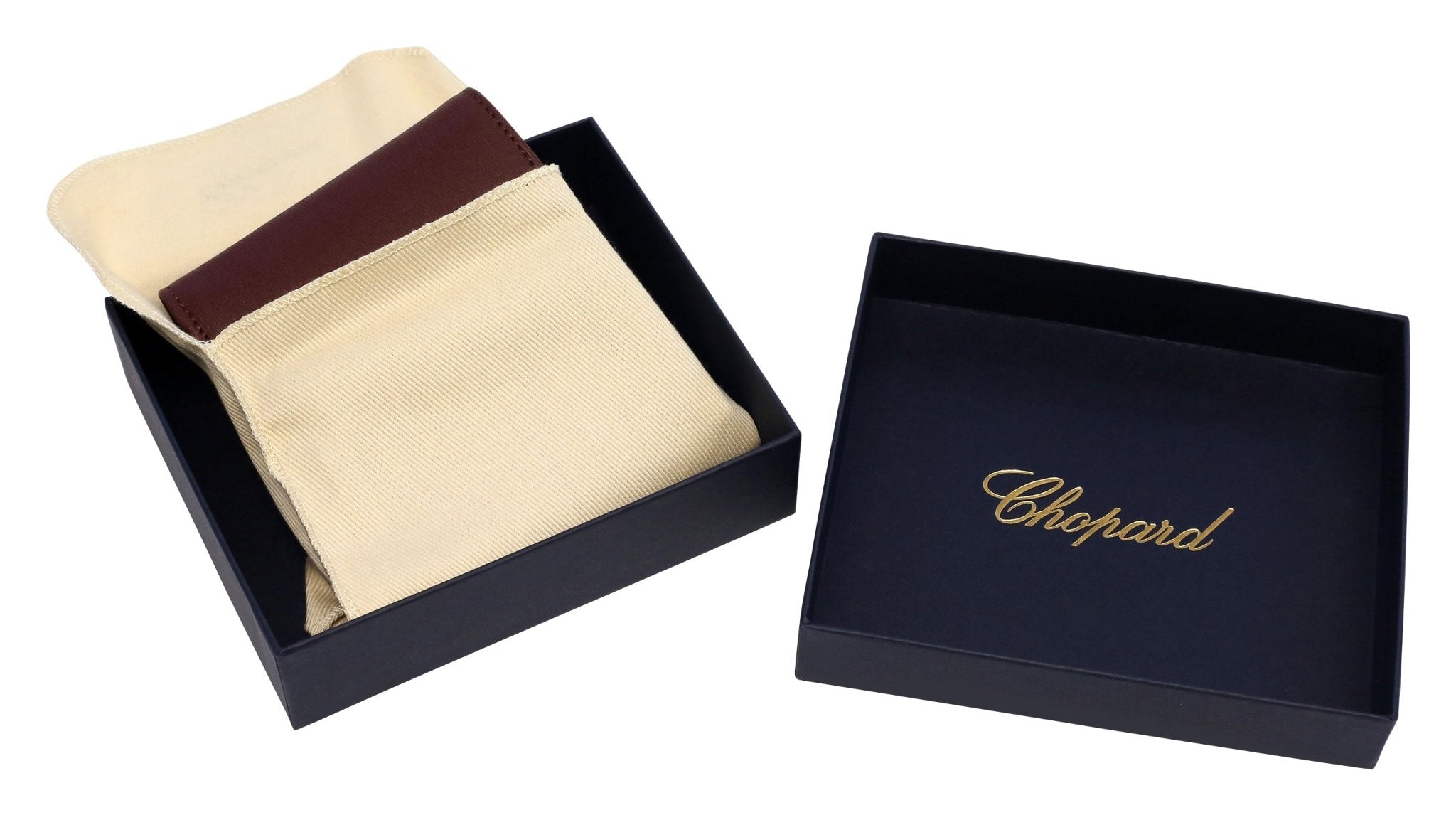 Chopard Classic Burgundy Leather Unisex Wallet 95012-0351
