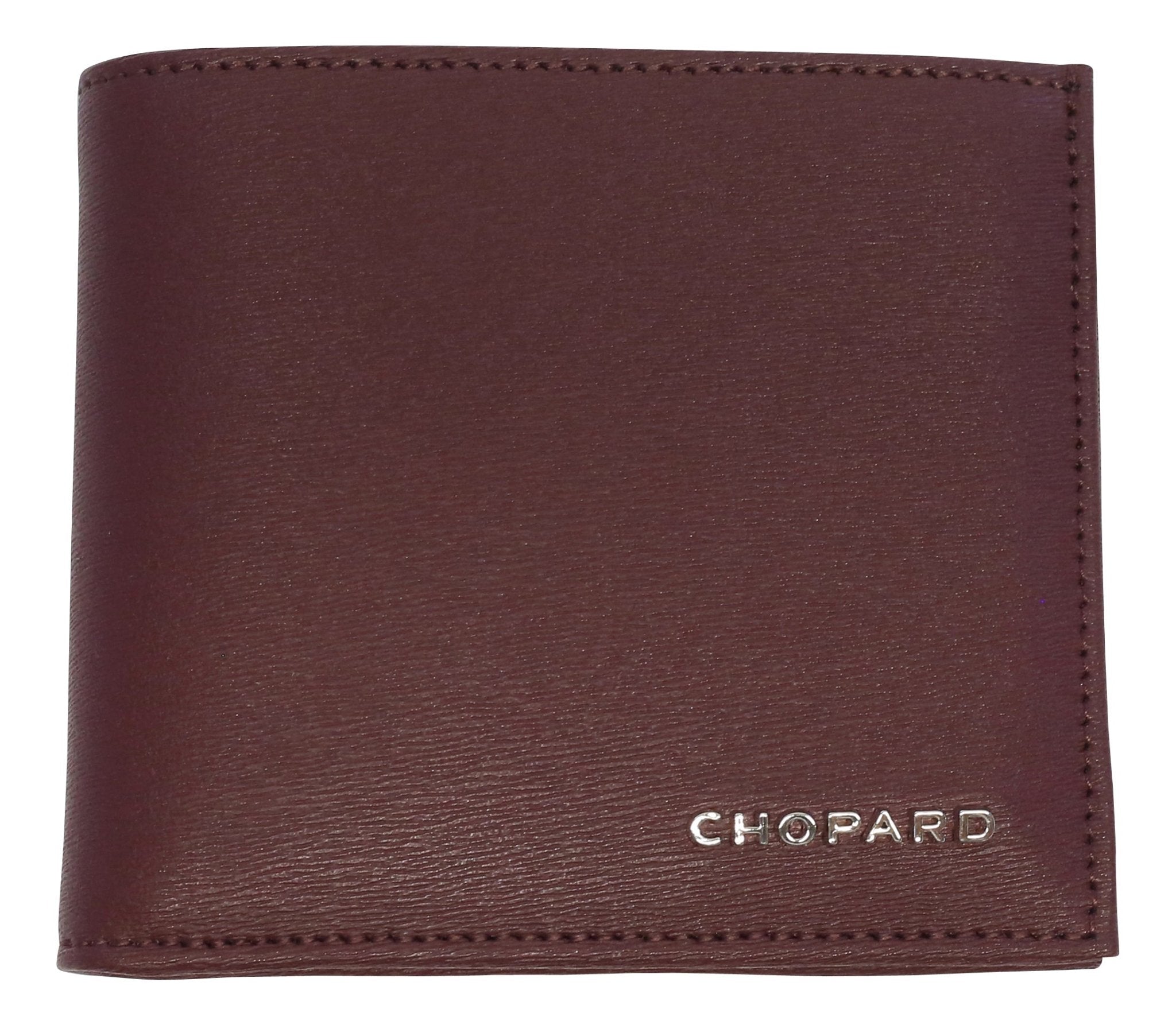 Chopard Classic Burgundy Leather Unisex Wallet 95012-0351