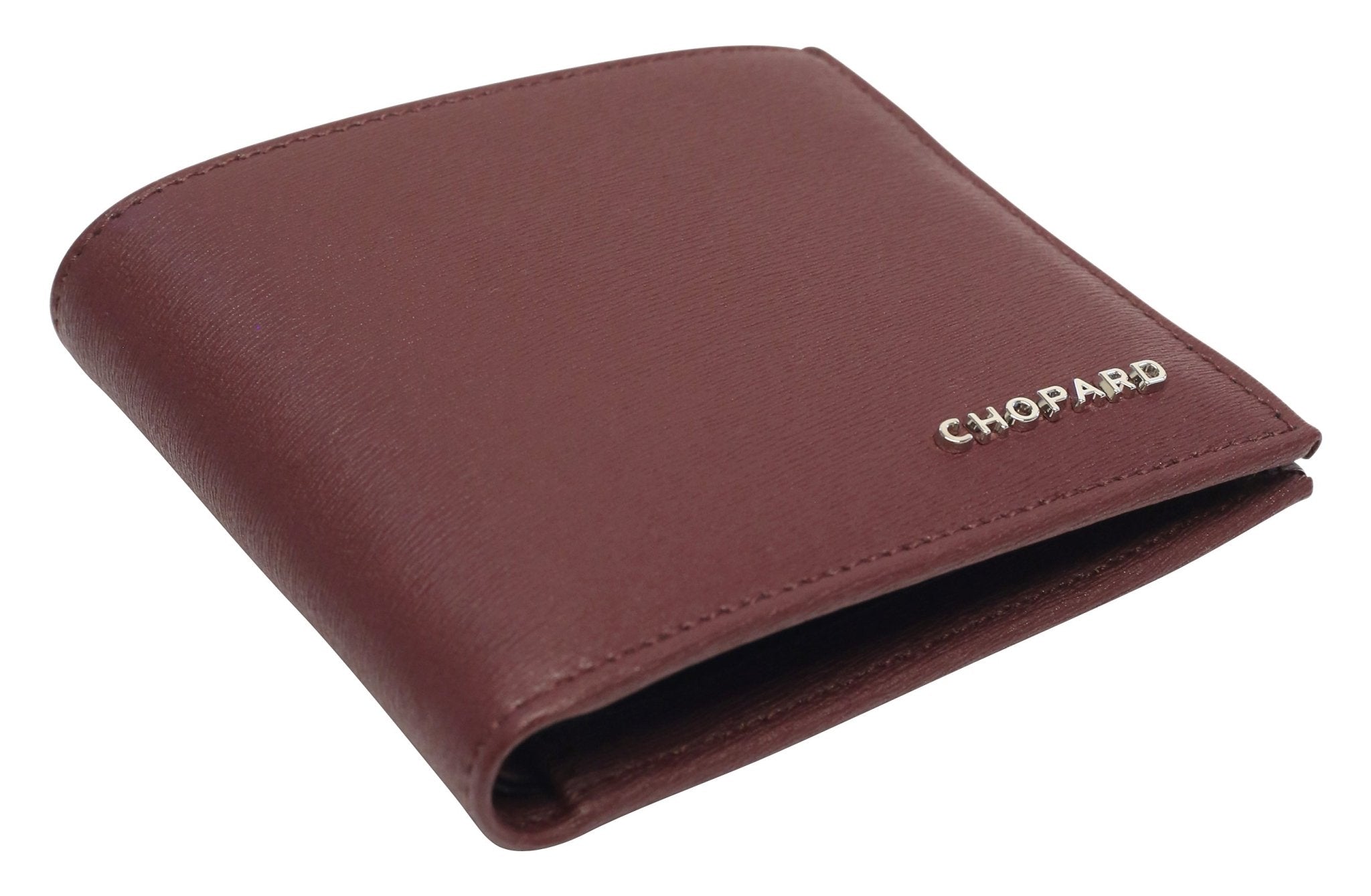 Chopard Classic Burgundy Leather Unisex Wallet 95012-0351