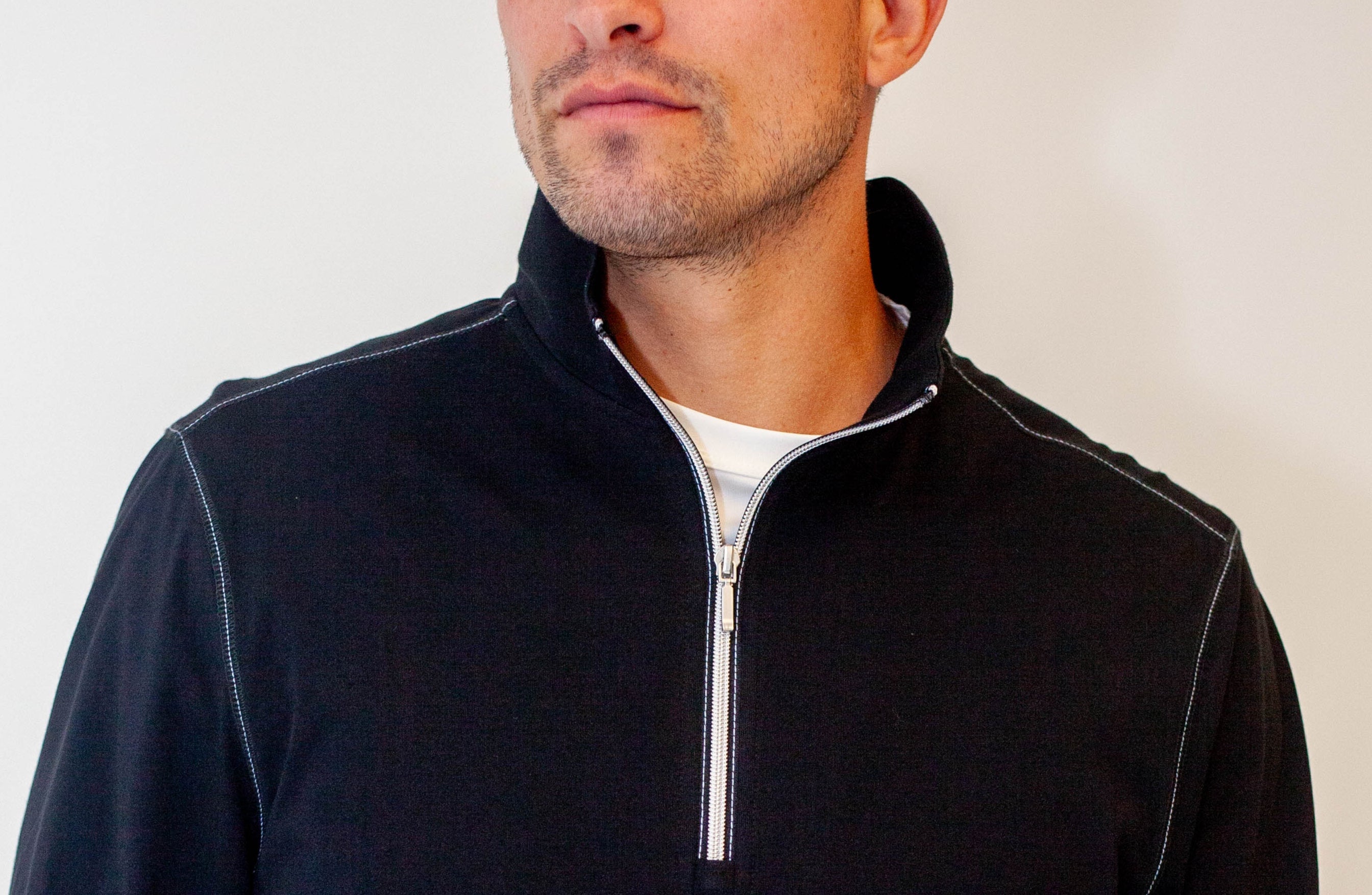 Buki Cinqo Travel Half Zip 2-Pack - Black/White - Men