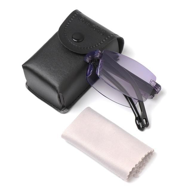 Classic Fashionable Folding Reading Glasses With Case For Men Women Telescopic Rotation Eyeglasses Includes Glasses Case Blue Light Blocking Reading Glasses Folding Reading Glasses, Small Folding Readers for Men Women