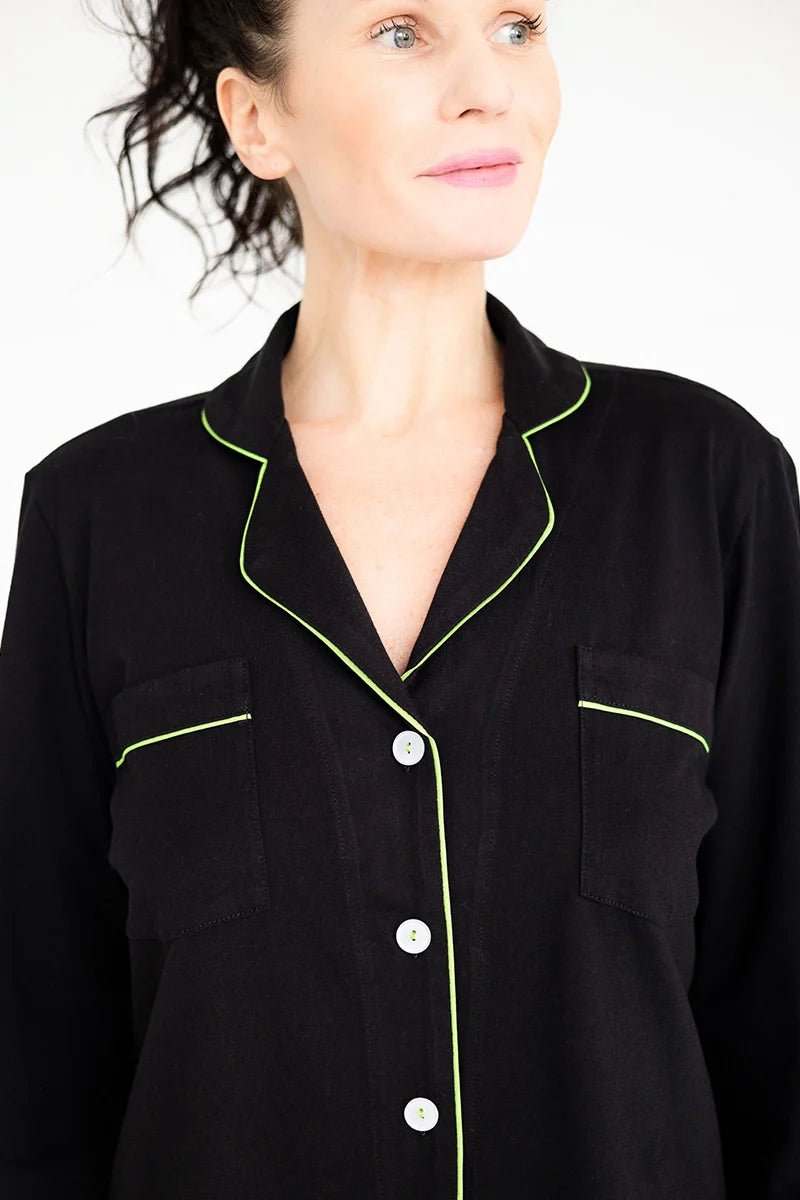 Classic Luxury Pajamas in Brushed Pima Cotton - Overture Gifts