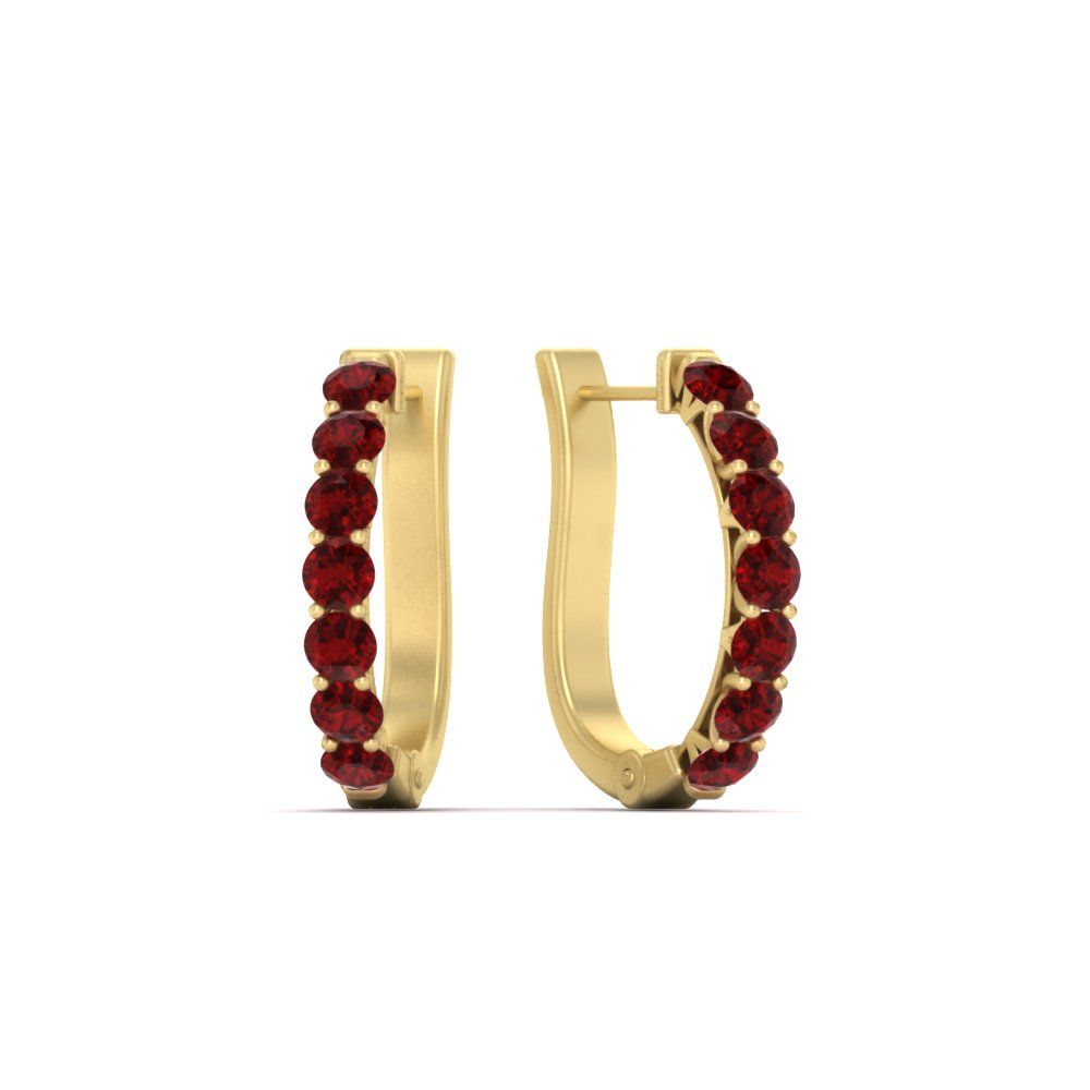 Modern Huggie Hoop Earrings