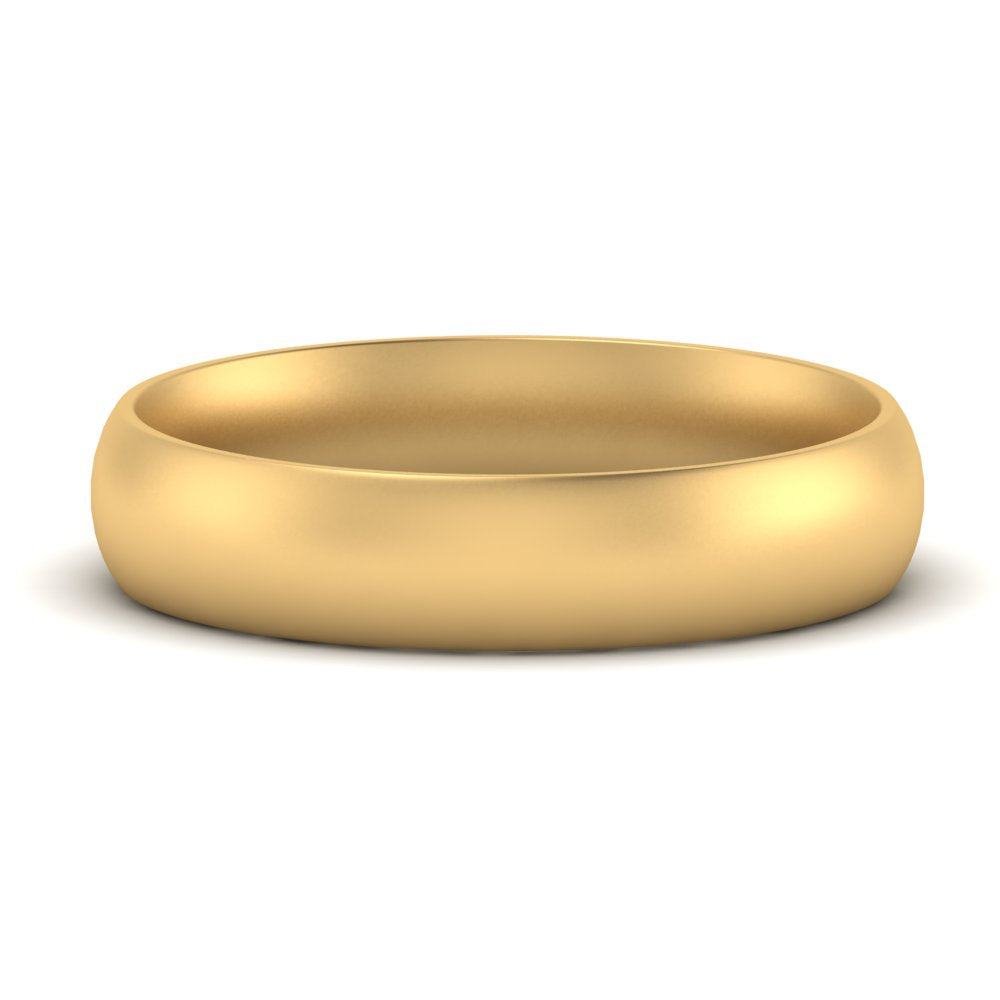 Comfort Fit Mens Wedding Band