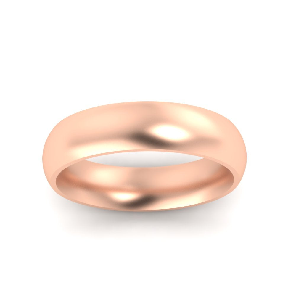Minimalist Mens Wedding Band