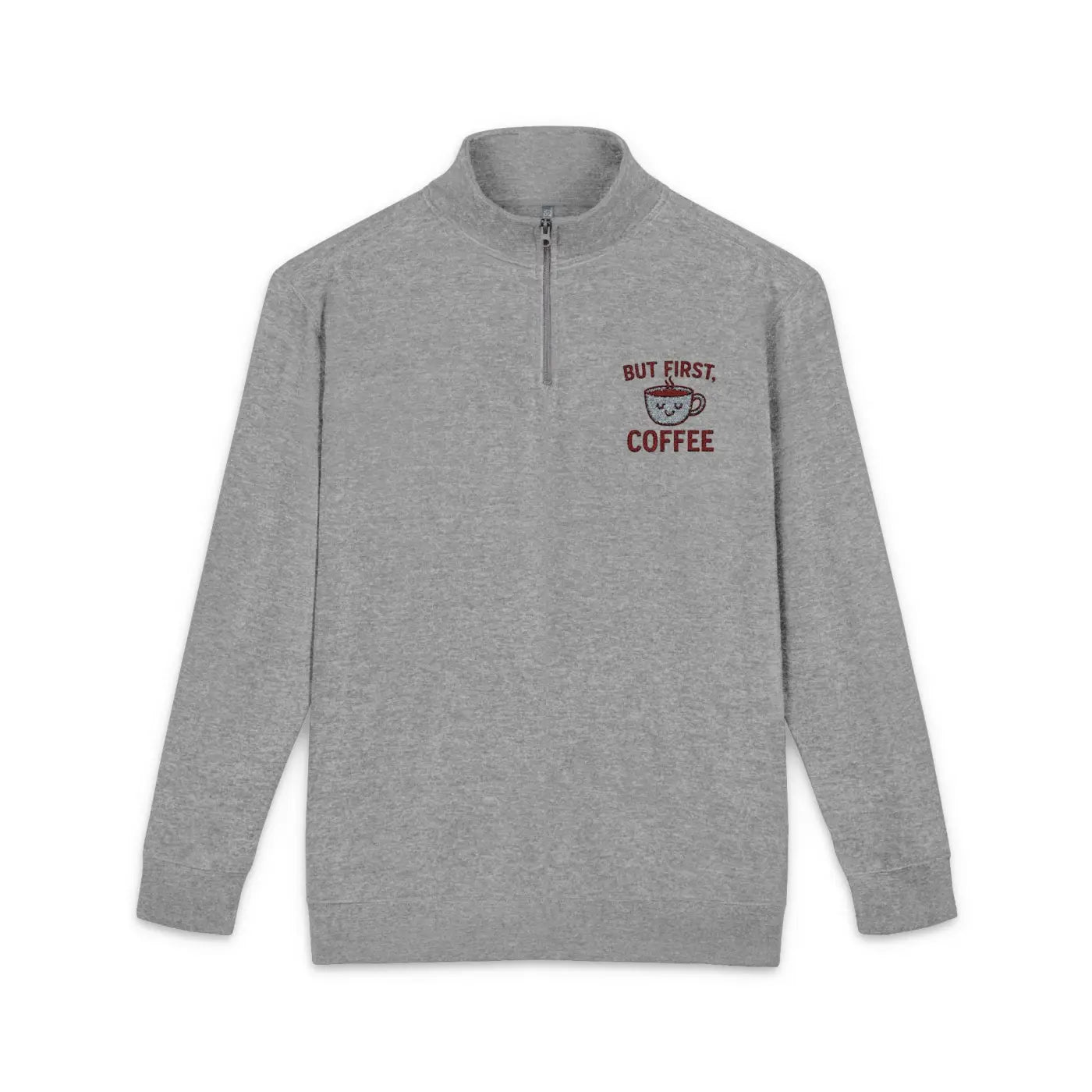 Premium Fleece Pullover – Coffee Lovers Design - Dipaliz
