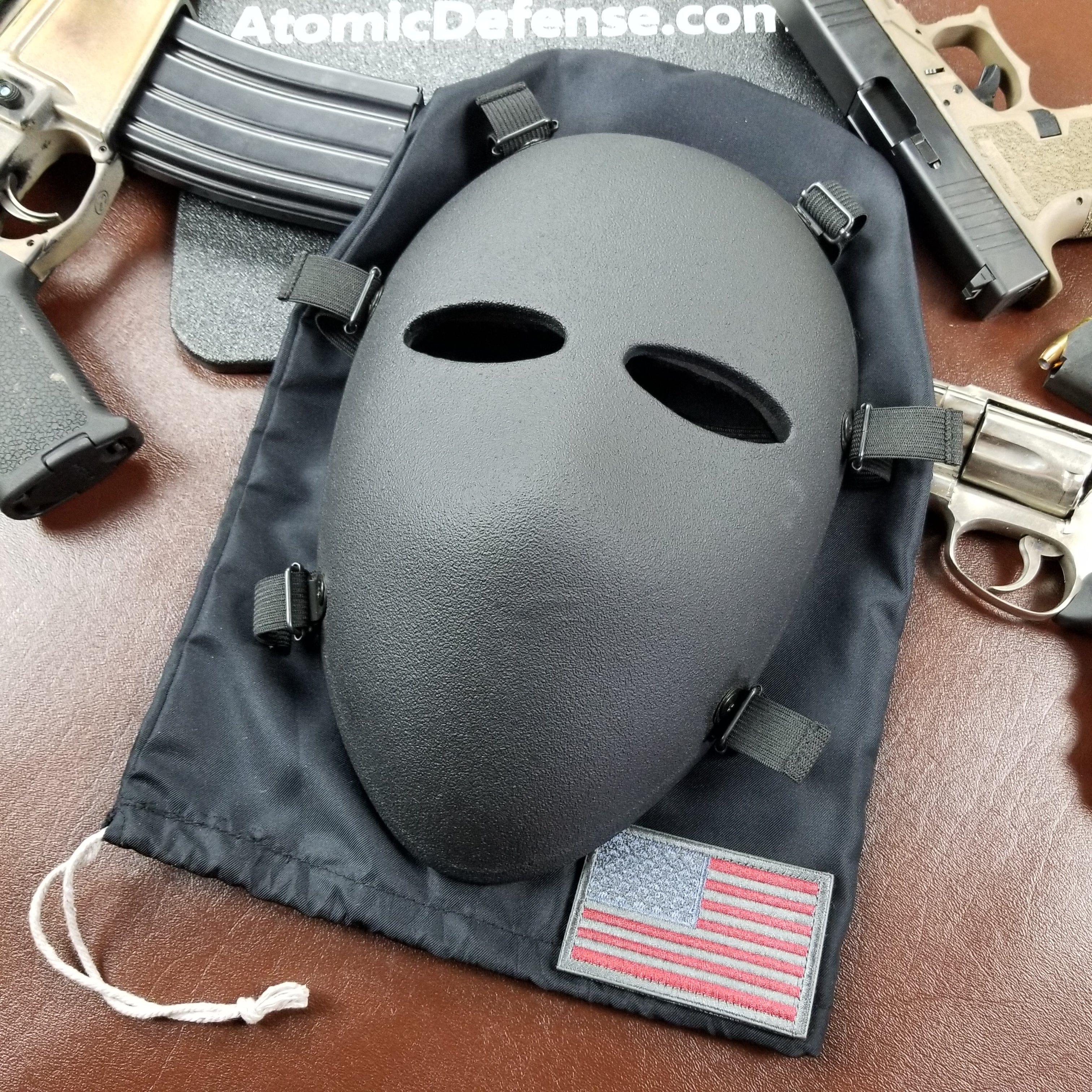 CQCM™ Full Face Bulletproof Mask - NIJ Level IIIA+