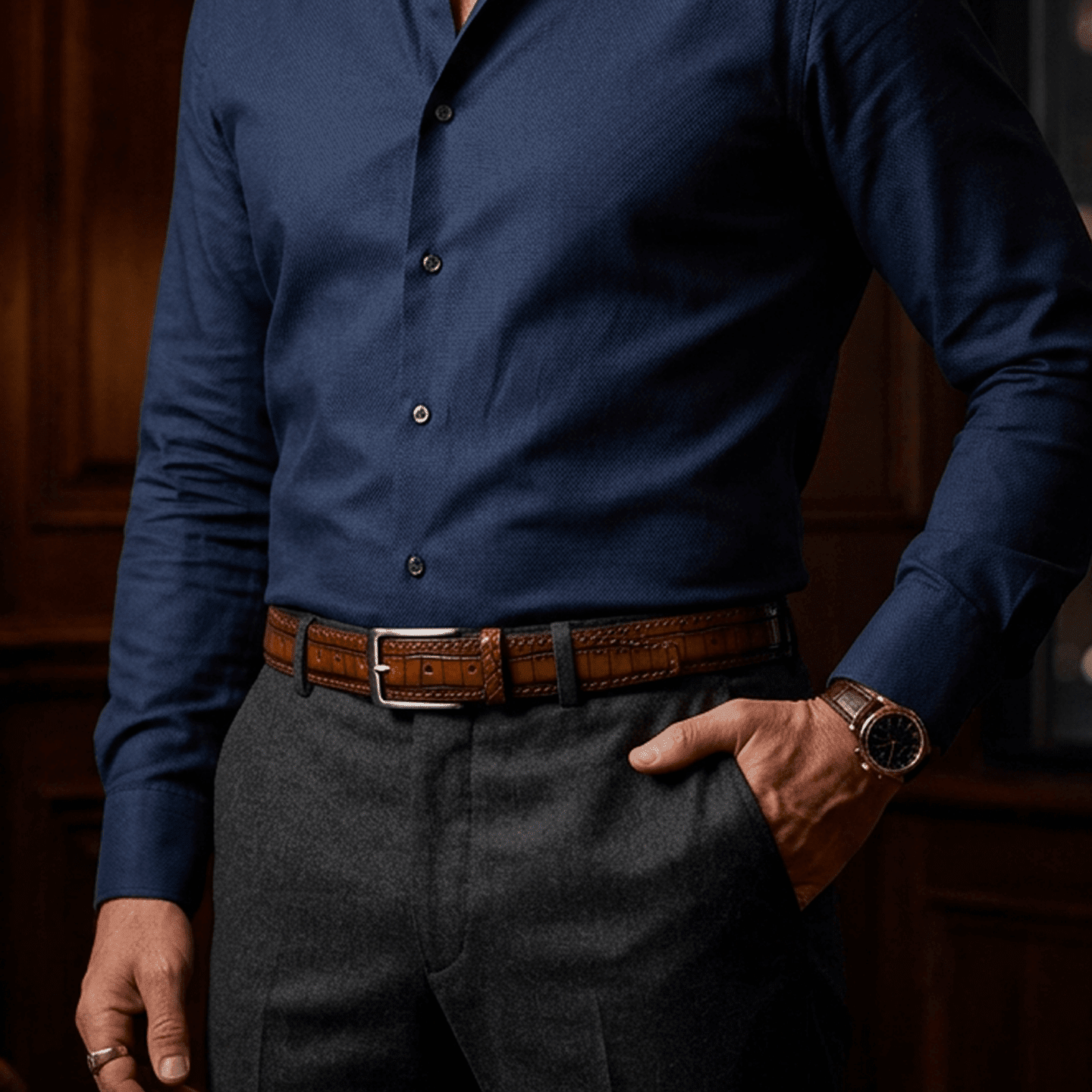 Croco Belt - Overture Gifts