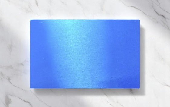 Custom Engraved Metal Business Cards โ Aluminum (100 pcs) โ Laser Engraved for Corporate Branding