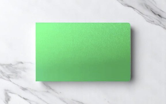 Custom Engraved Metal Business Cards โ Aluminum (100 pcs) โ Laser Engraved for Corporate Branding
